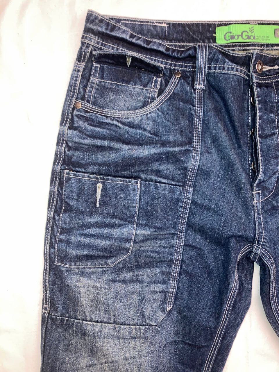 Other VINTAGE JAPANESE JEANS DENIM PANTS Y2K WORKWEAR Y2K RAP SKAT Size US 36 / EU 52 - 8 Thumbnail