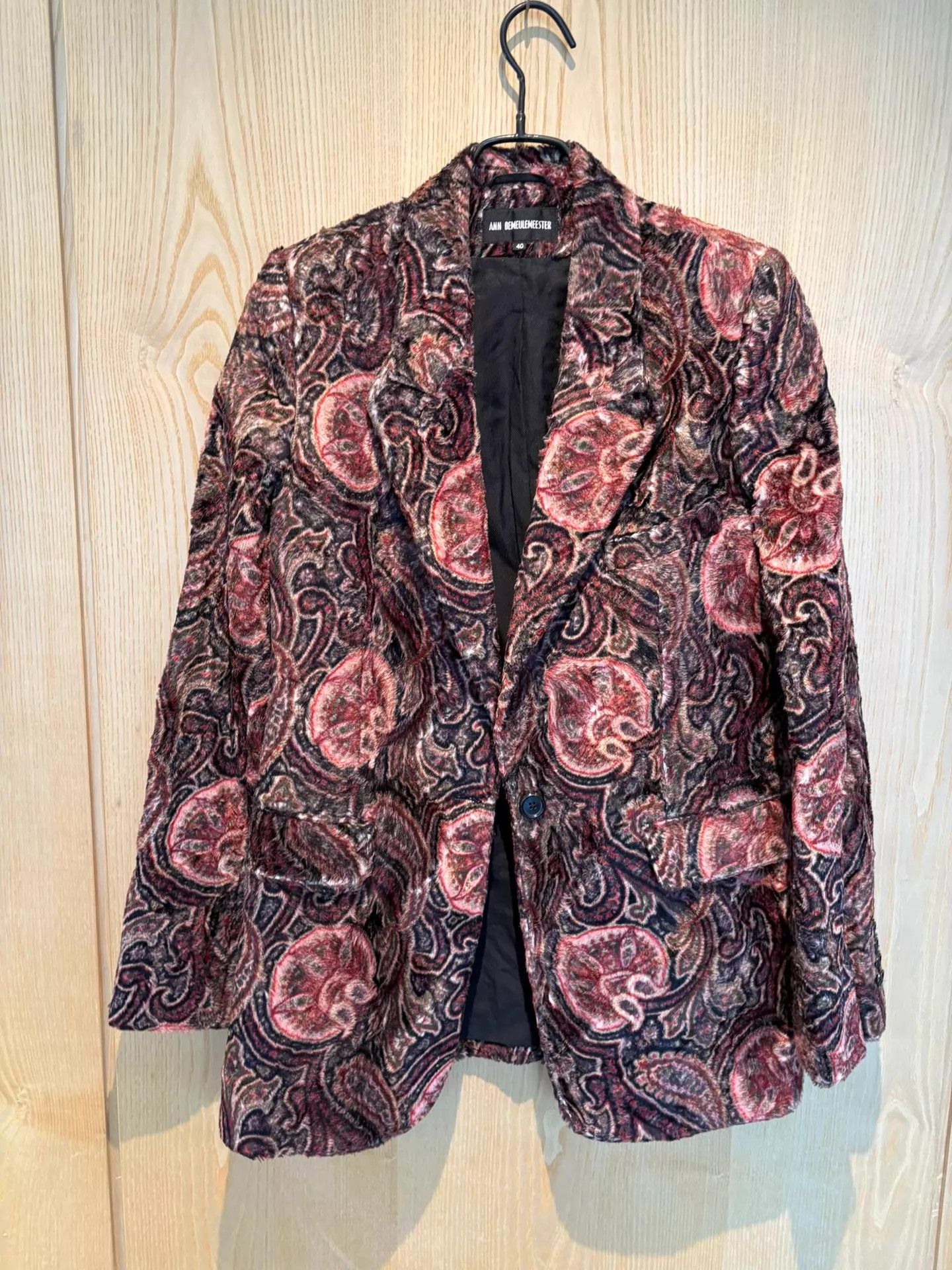 Ann Demeulemeester Ann Demeulemeester Floral Print Suit Jacket 40 Size S / US 4 / IT 40 - 9 Thumbnail