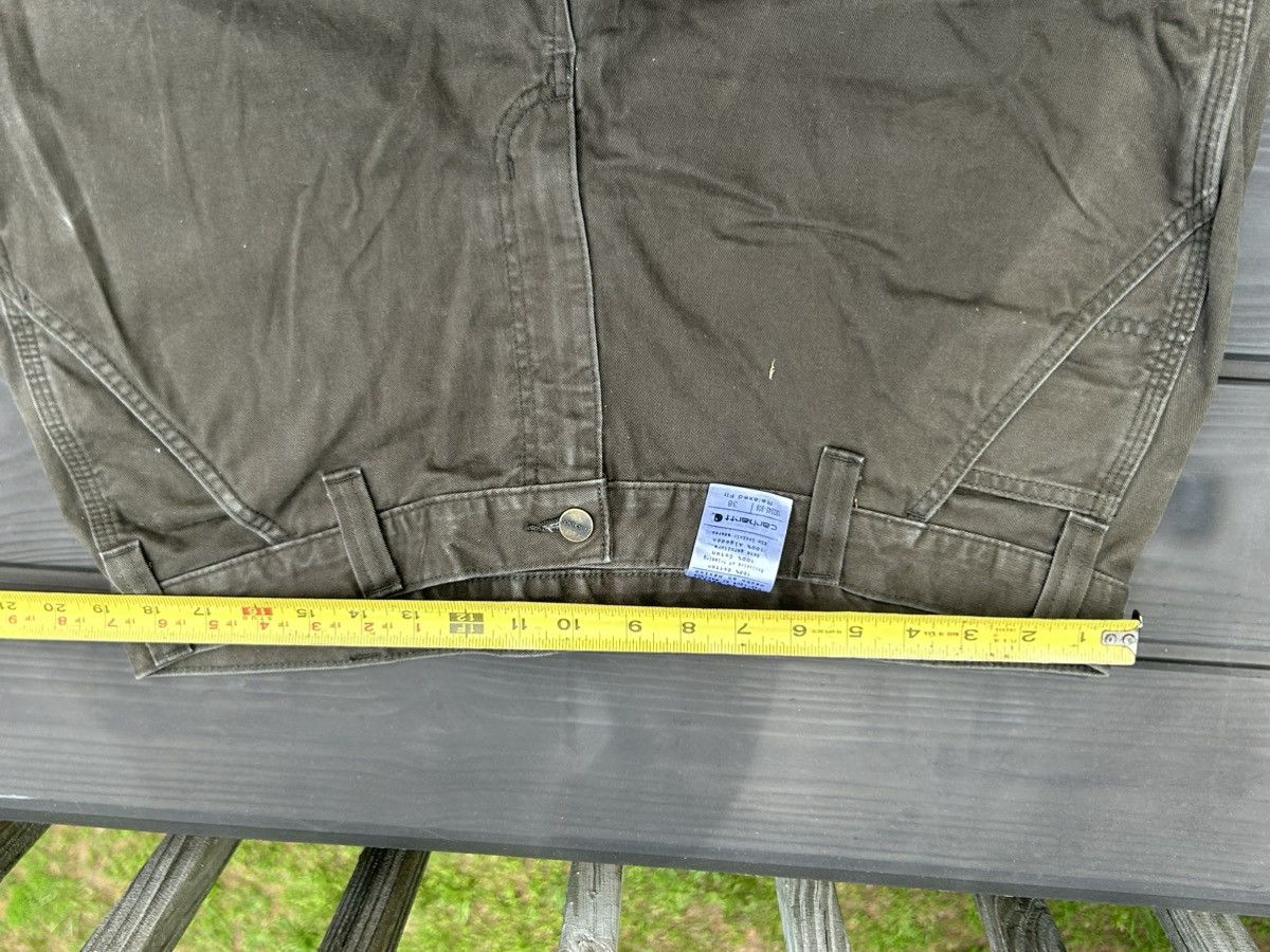 Carhartt × Vintage Vintage green/brown Carhartt carpenter shorts Size US 38 / EU 54 - 5 Thumbnail
