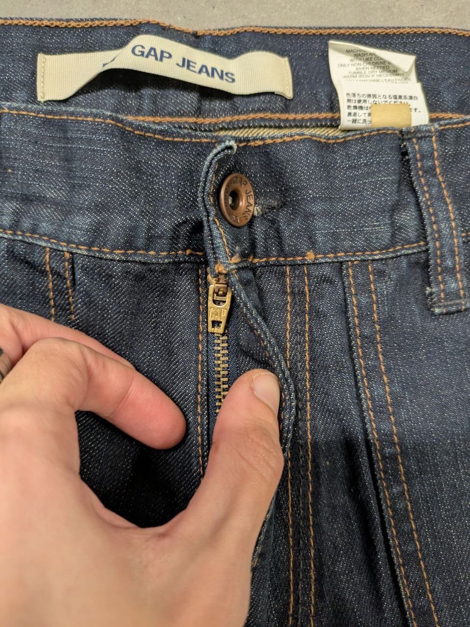 Gap × Vintage Gap wide cargo denim pants 32x30 Size US 32 / EU 48 - 4 Thumbnail