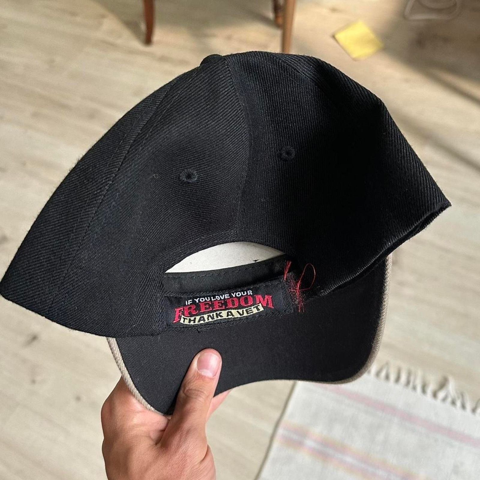 Vintage Epic Vintage Y2K Army Vietnam Veteran USA Gas Station Hat Size ONE SIZE - 5 Thumbnail