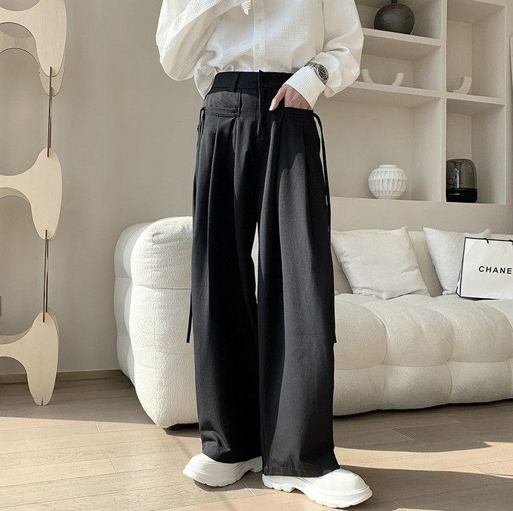 Japanese Brand Straight Baggy Loose Fit Trousers Casual Pants y2k Size US 30 / EU 46 - 6 Thumbnail