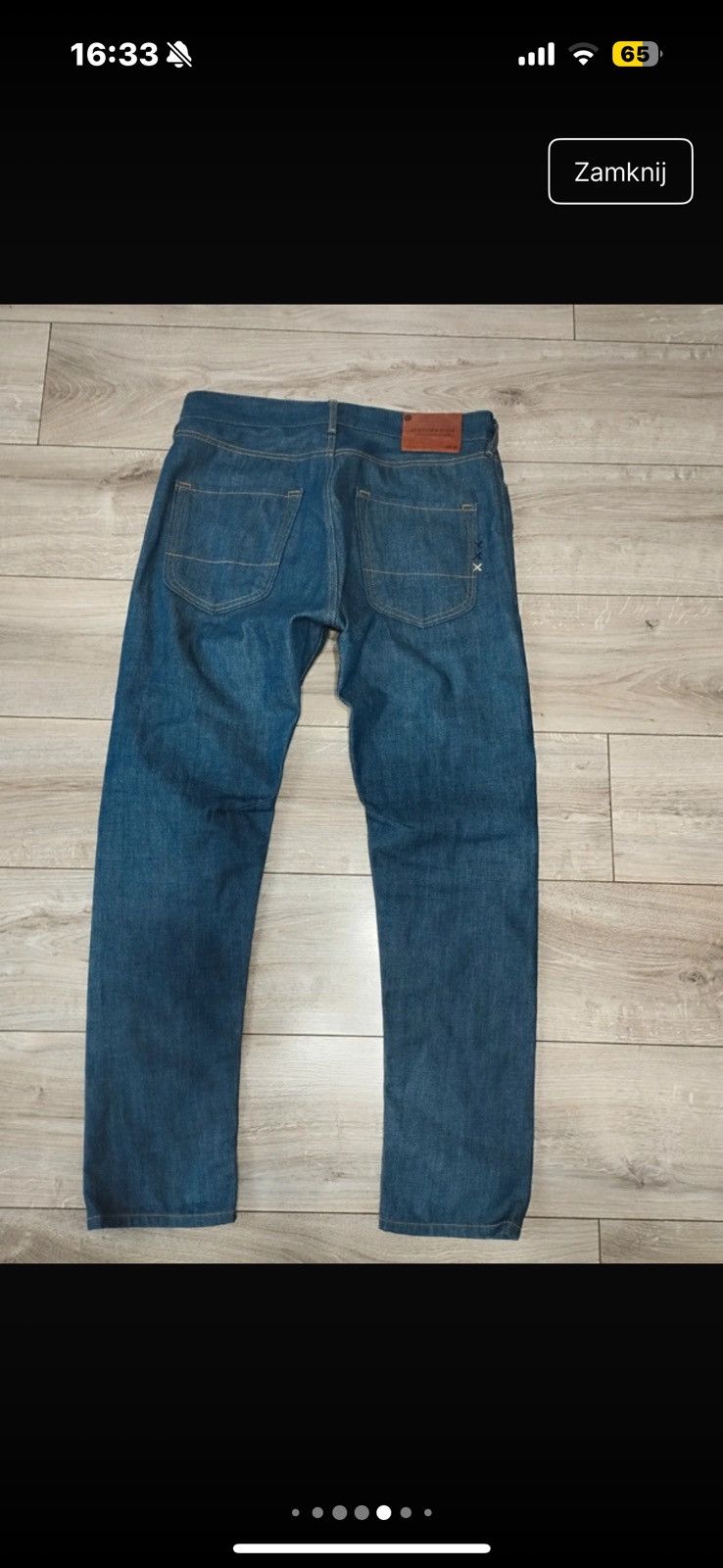 Scotch & Soda Scotch & Soda Lot 22 Dean Jeans Relaxed raw selvedge italy Size US 31 - 7 Thumbnail