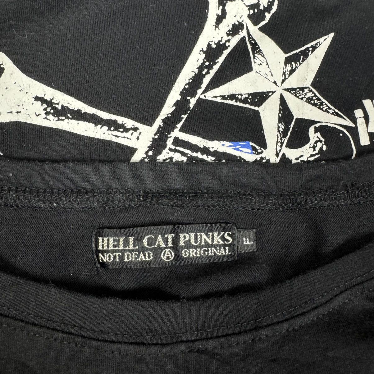 Japanese Brand ☀️HELL CAT PUNKS CROSS BONES T SHIRTS Size L / US 10 / IT 46 - 9 Thumbnail