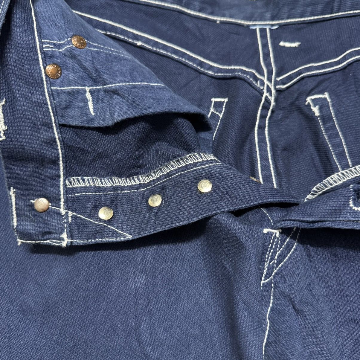 Full Count & Co. Pique Denim Indigo Jeans By Standard Style Shop Fujimoto Size US 30 / EU 46 - 25 Thumbnail