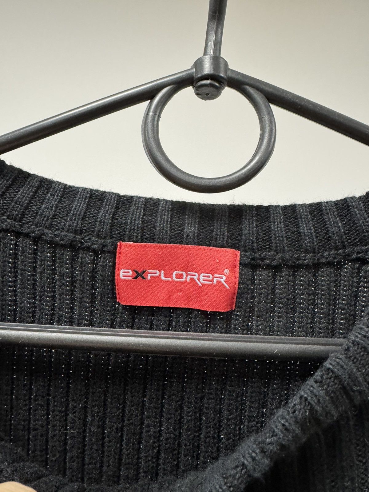 Japanese Brand × Vintage Vintage Striped Sweater Avant Garde Y2K Style Japanese Size US L / EU 52-54 / 3 - 3 Thumbnail