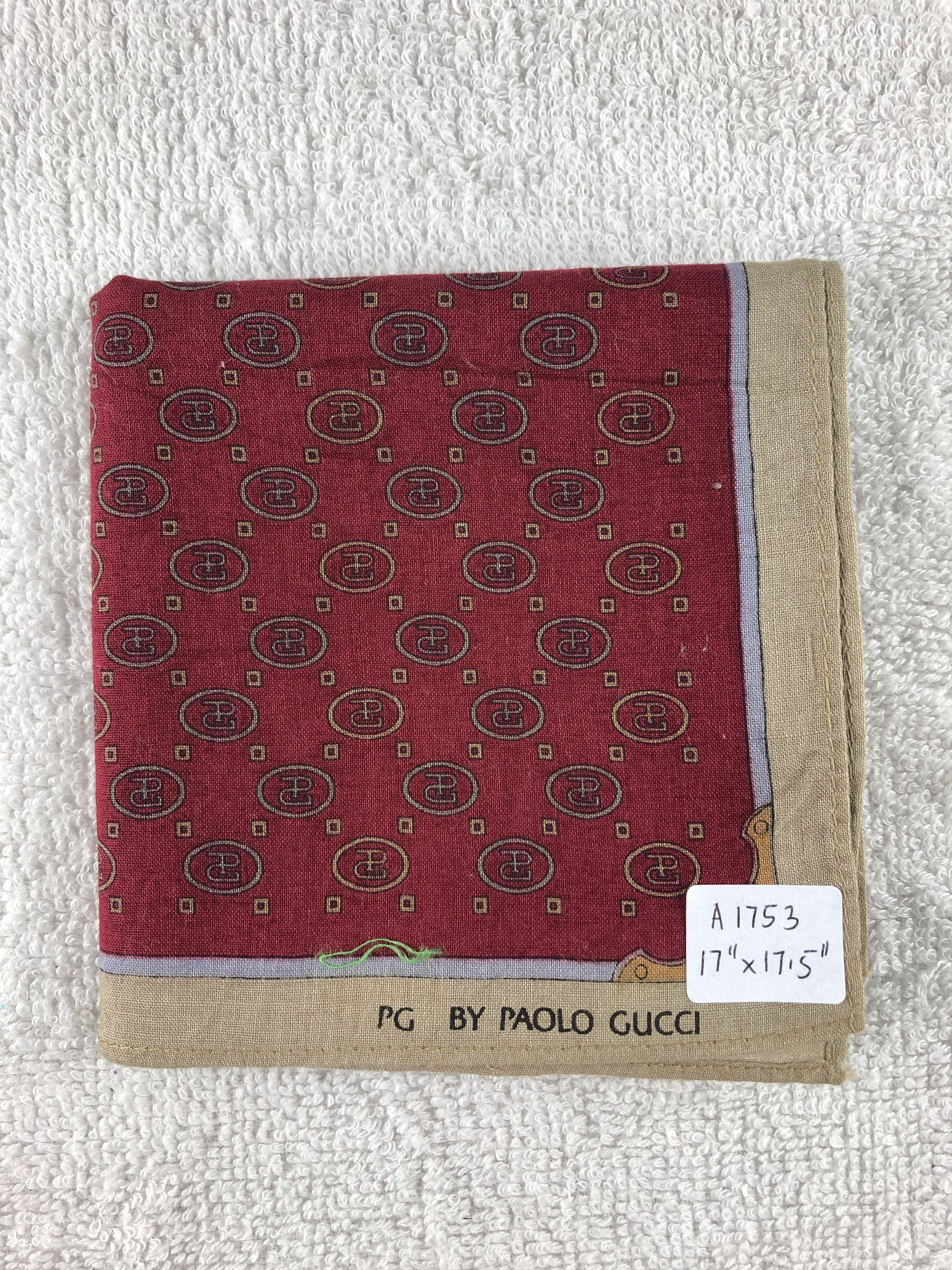 Paolo Gucci Paolo Gucci Handkerchief / Bandana / Neckerchief Size ONE SIZE - 6 Thumbnail