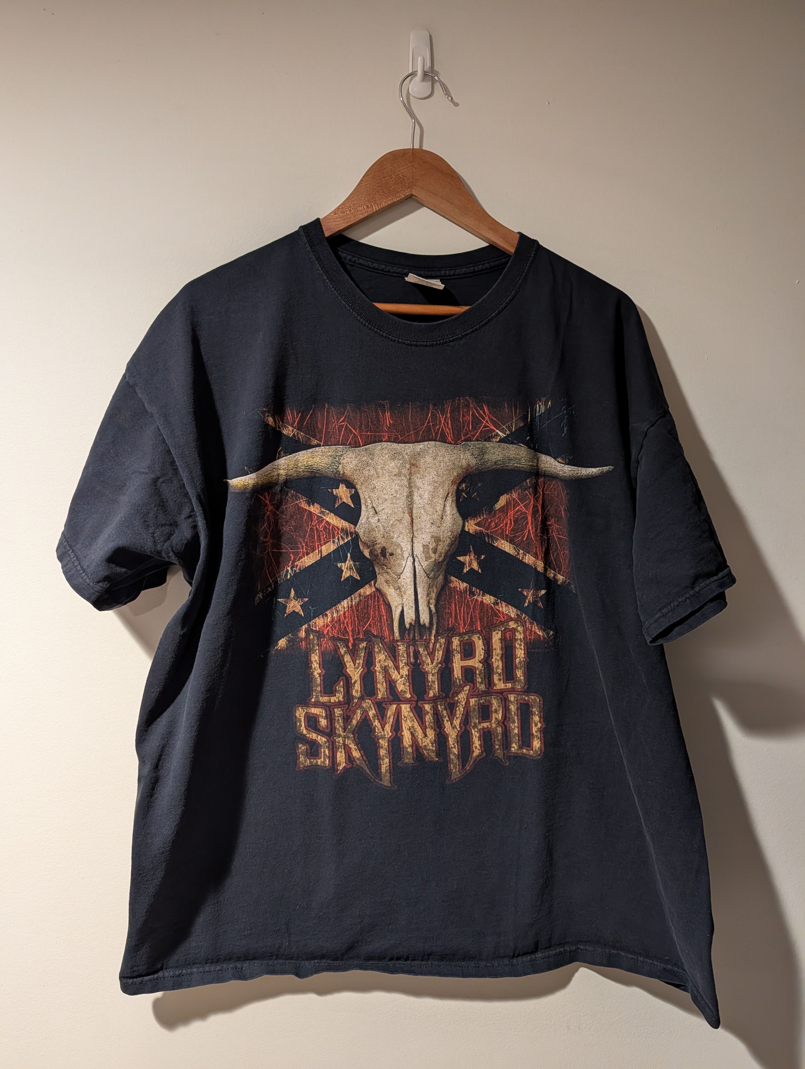Band Tees Vintage 2008 Lynyrd Skynyrd Band Music Rock Black T-Shirt Size US XXL / EU 58 / 5 - 1 Thumbnail