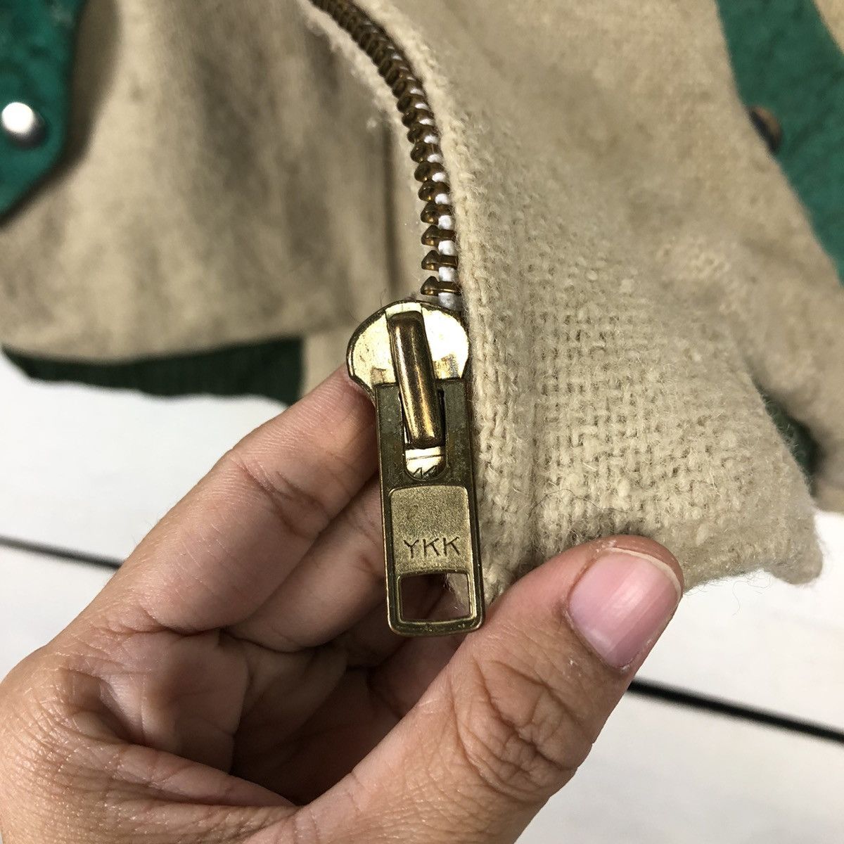 Japanese Brand × Vintage 📌Vintage Genuine Leather Bomber Jacket Ben Mier Issey Miyake Size US M / EU 48-50 / 2 - 17 Thumbnail