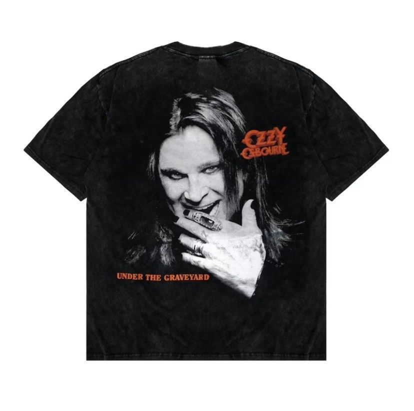Band Tees × Vintage 🔥RARE🔥 Ozzy osbourne Black Sabbath band boot tee Size US L / EU 52-54 / 3 - 9 Thumbnail