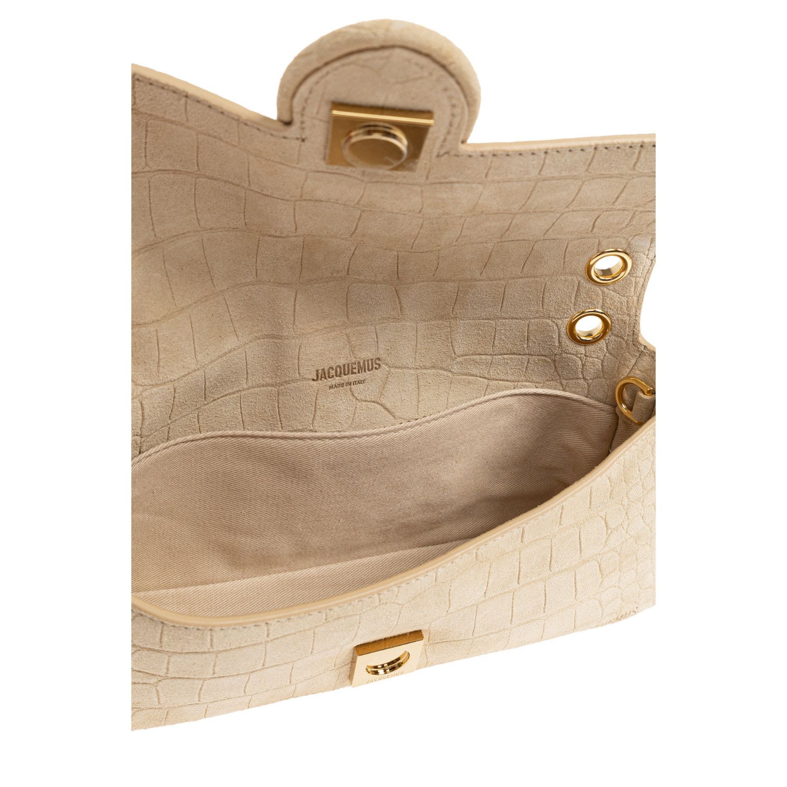 Jacquemus JACQUEMUS Beige Le Bambino Chaine Shoulder Bag New And Authe Size ONE SIZE - 4 Thumbnail