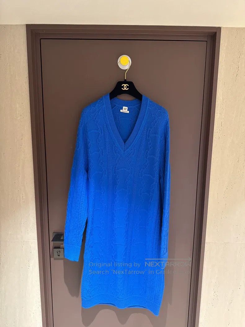 Hermes Hermes Jacquard Knit Dress Size XXS / US 00 / IT 34 - 2 Thumbnail