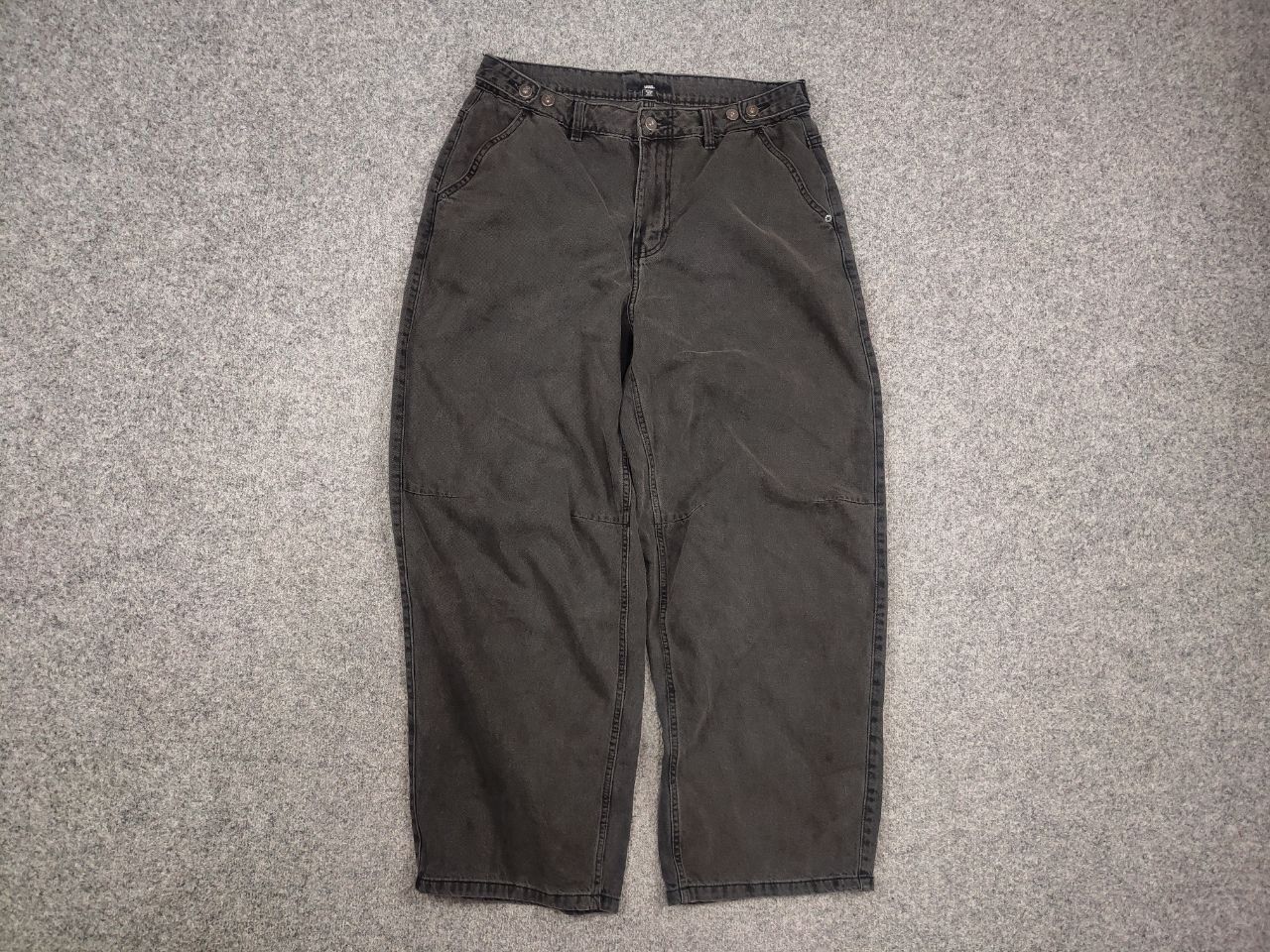 Vans Vans Skate Baggy Dark Grey Denim Jeans Vintage Style Size US 32 / EU 48 - 7 Thumbnail
