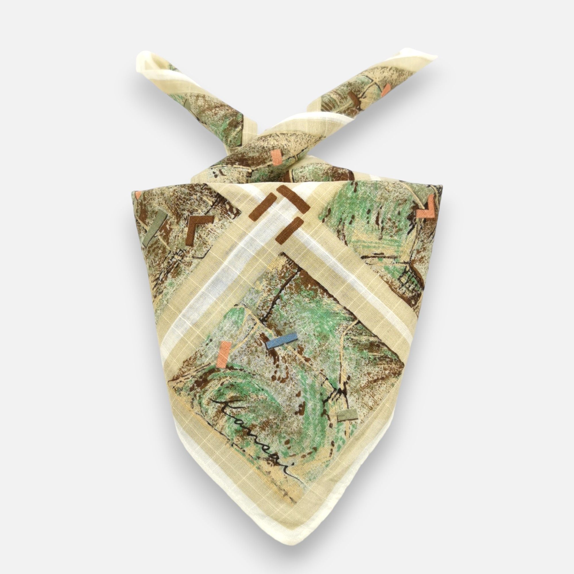 Kansai Yamamoto × Vintage Vintage Kansai Handkerchief Pocket Square Bandana Size ONE SIZE - 1 Thumbnail
