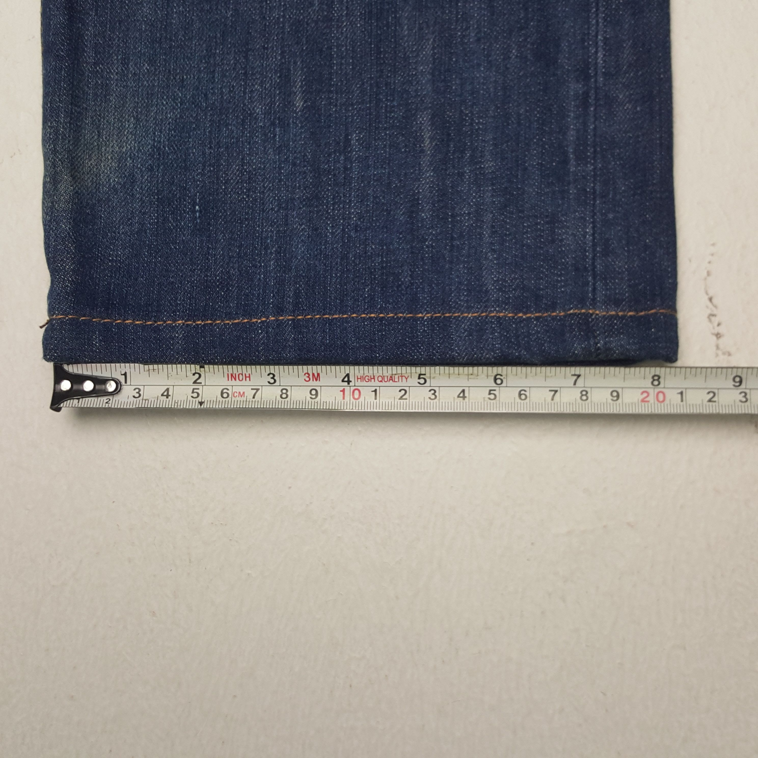 Japanese Brand × Vintage Vintage Evisu Japan Custom Daicock Denim Jeans Size US 31 - 12 Thumbnail