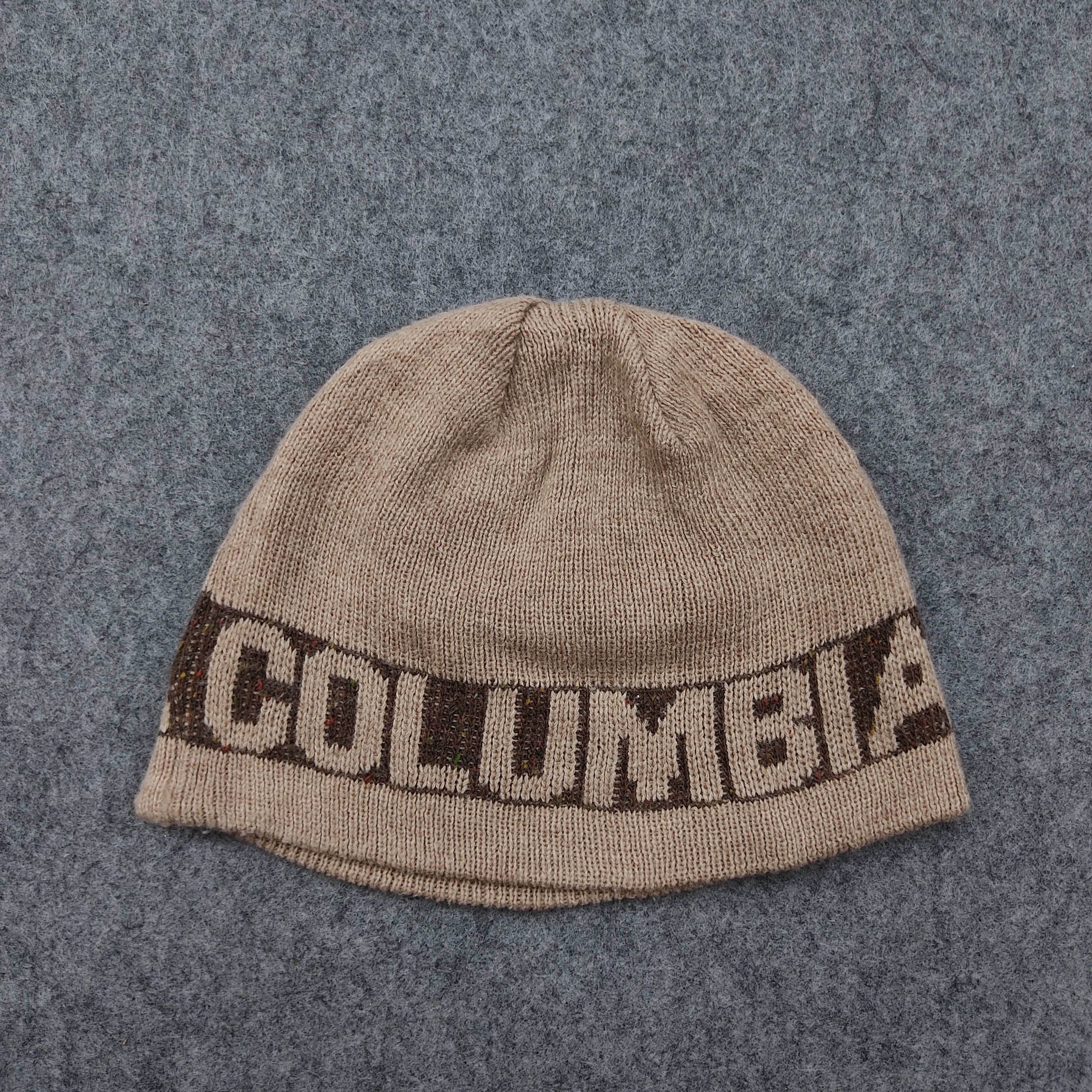Columbia × Vintage Vintage Columbia 2 Side Beanie / Snow Hat / Snow Cap Size ONE SIZE - 2 Thumbnail