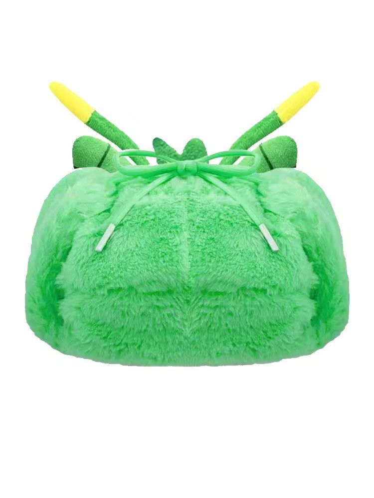 Japanese Brand Y2K Vintage Gnarpy Green Ushanka Autumn Winter Warm Hat Size ONE SIZE - 4 Thumbnail