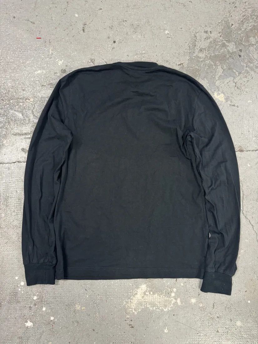 Moschino × Vintage 2000s Moschino Black Human Anatomy Longsleeves Size US M / EU 48-50 / 2 - 2 Thumbnail