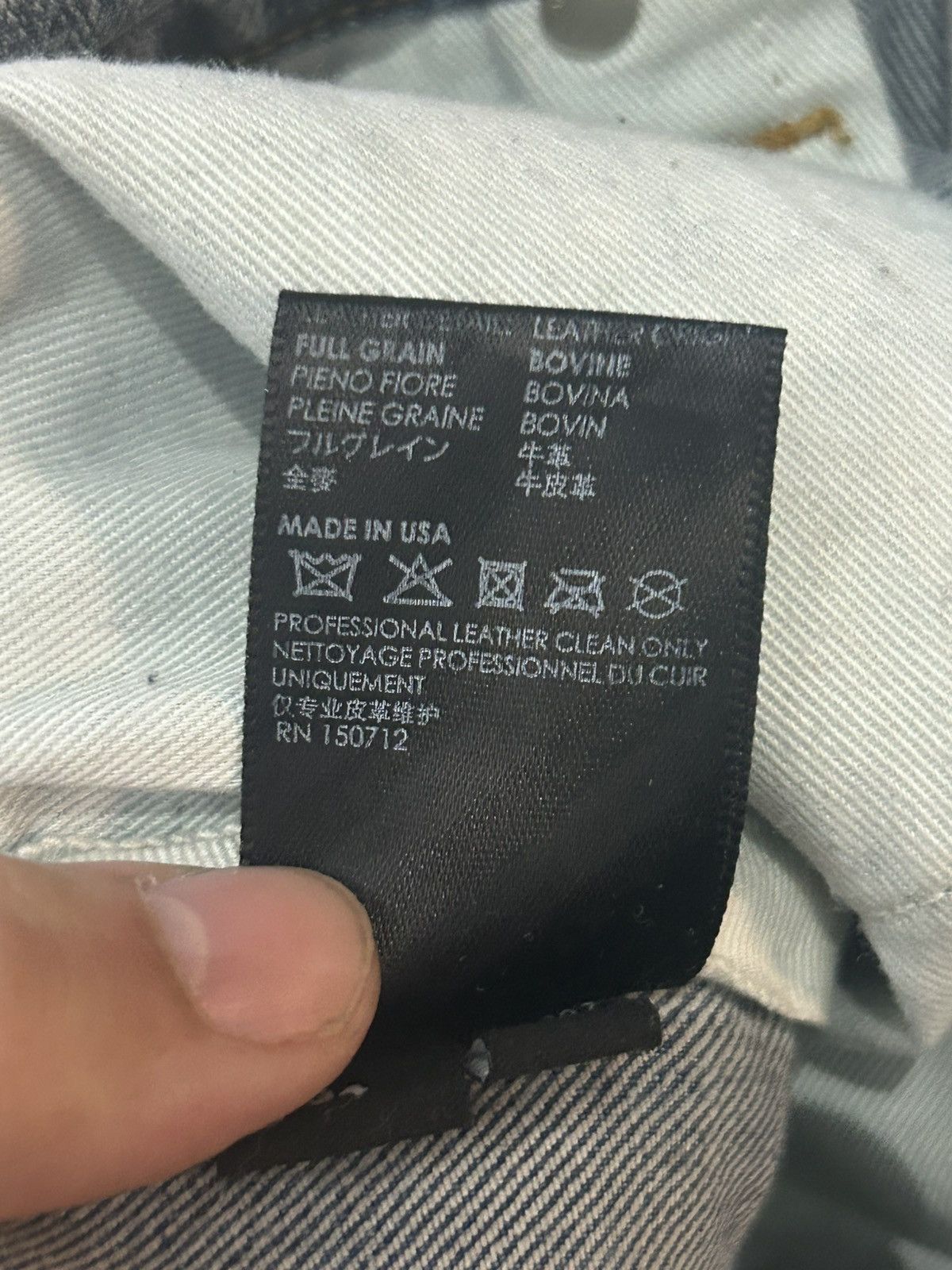 Amiri Amiri Thrasher Black Patch Jeans Size US 34 / EU 50 - 9 Thumbnail