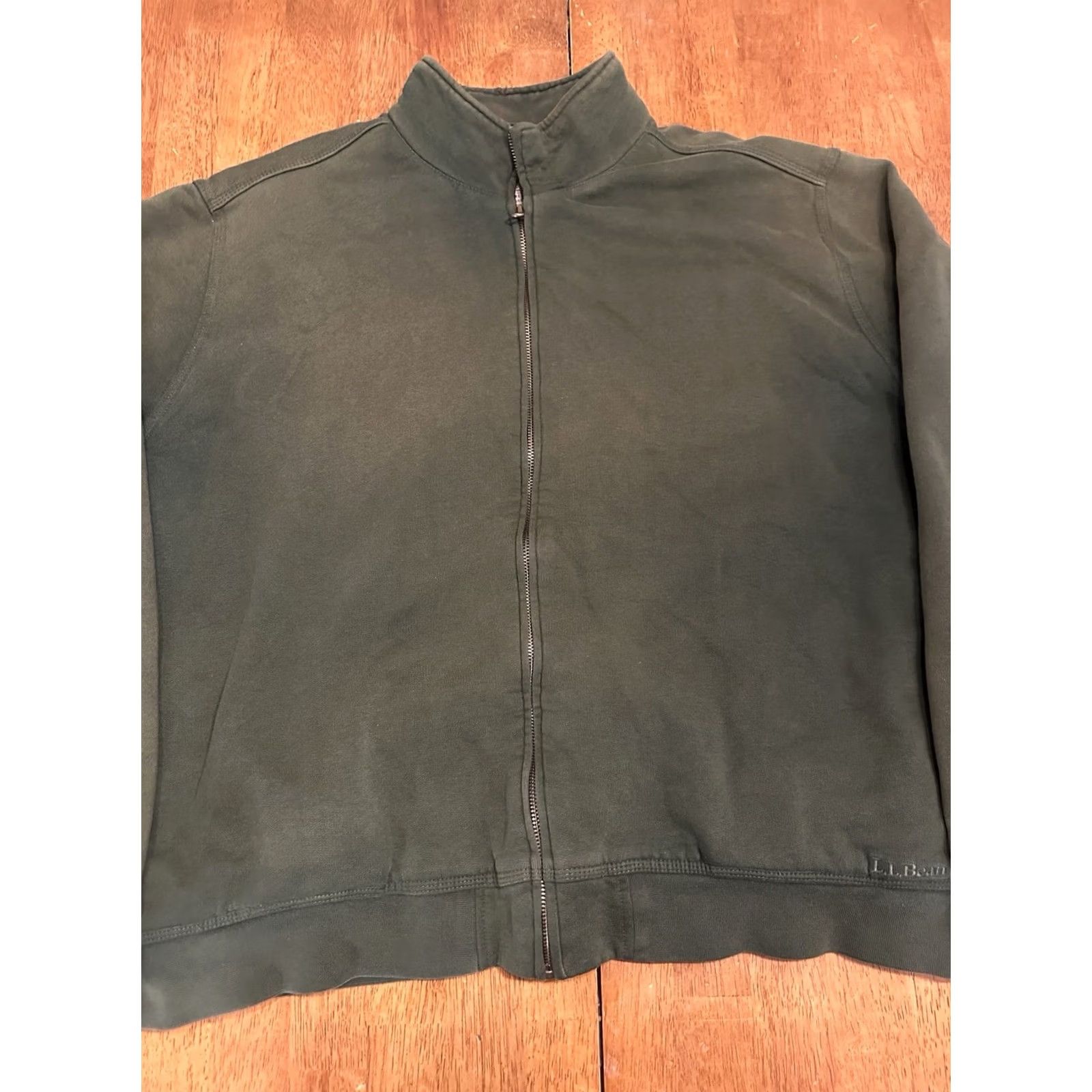 Vintage LL Bean Katahdin Iron Works Sherpa Lined Jacket XL Green Sun Faded Size US XL / EU 56 / 4 - 2 Thumbnail