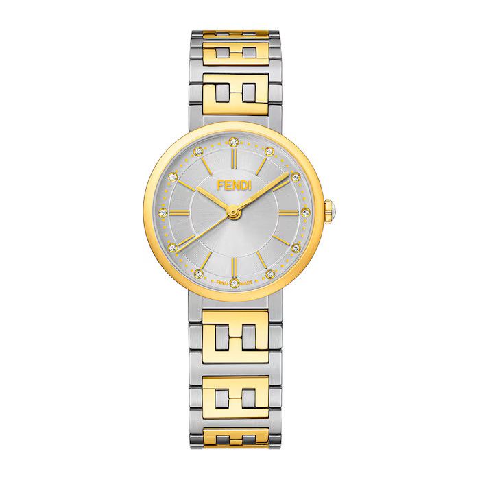 Fendi o1s1wg110226 Size : OS / Forever Watch in Gold/Gray Size ONE SIZE - 1 Thumbnail