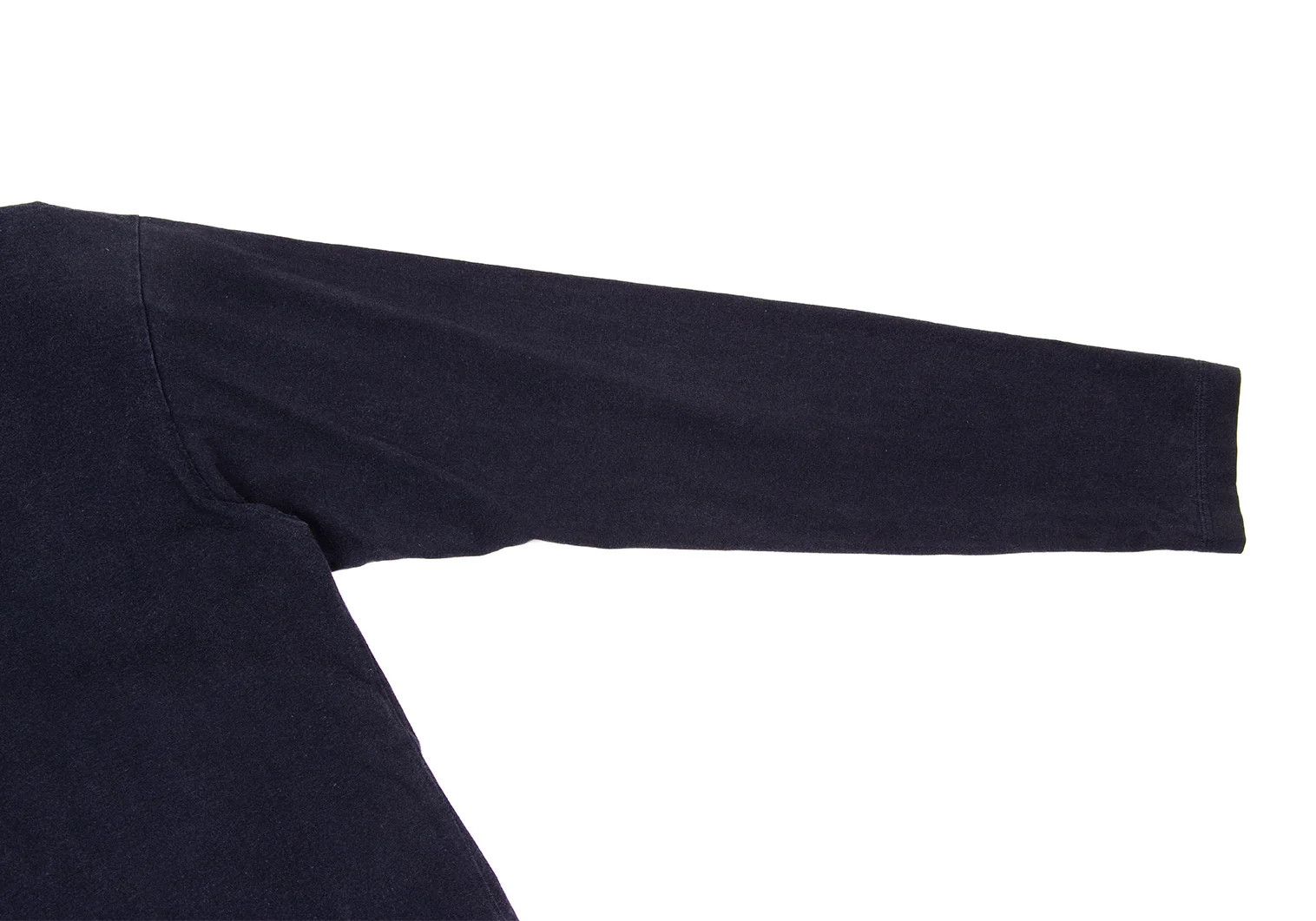 Issey Miyake Basic Long Sleeve Cut and Sewn Top in Navy Blue Size US M / EU 48-50 / 2 - 4 Thumbnail
