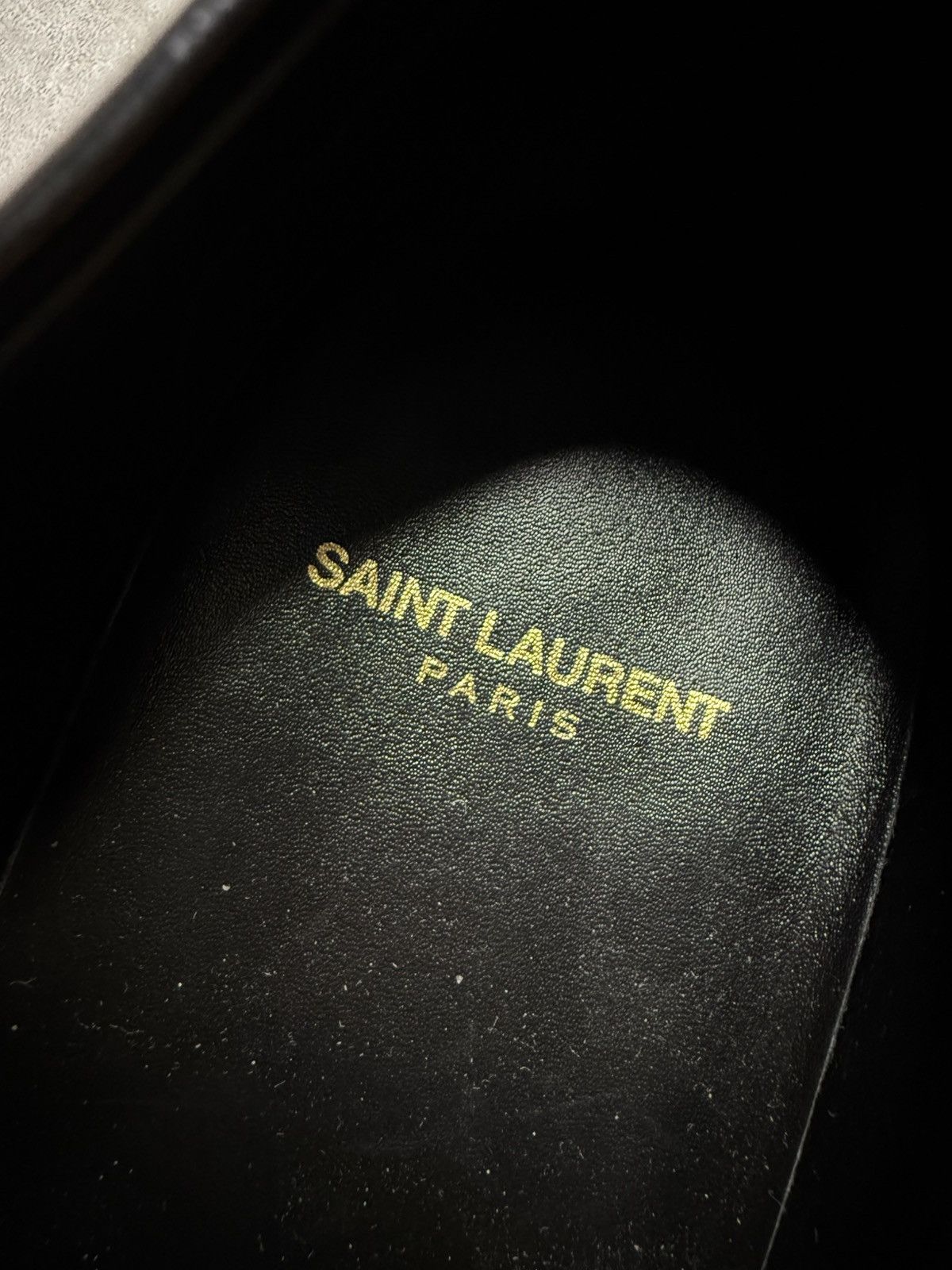 Saint Laurent Paris F/W 21 Buffed Leather Black Penny Loafers Size US 7 / EU 40 - 13 Thumbnail