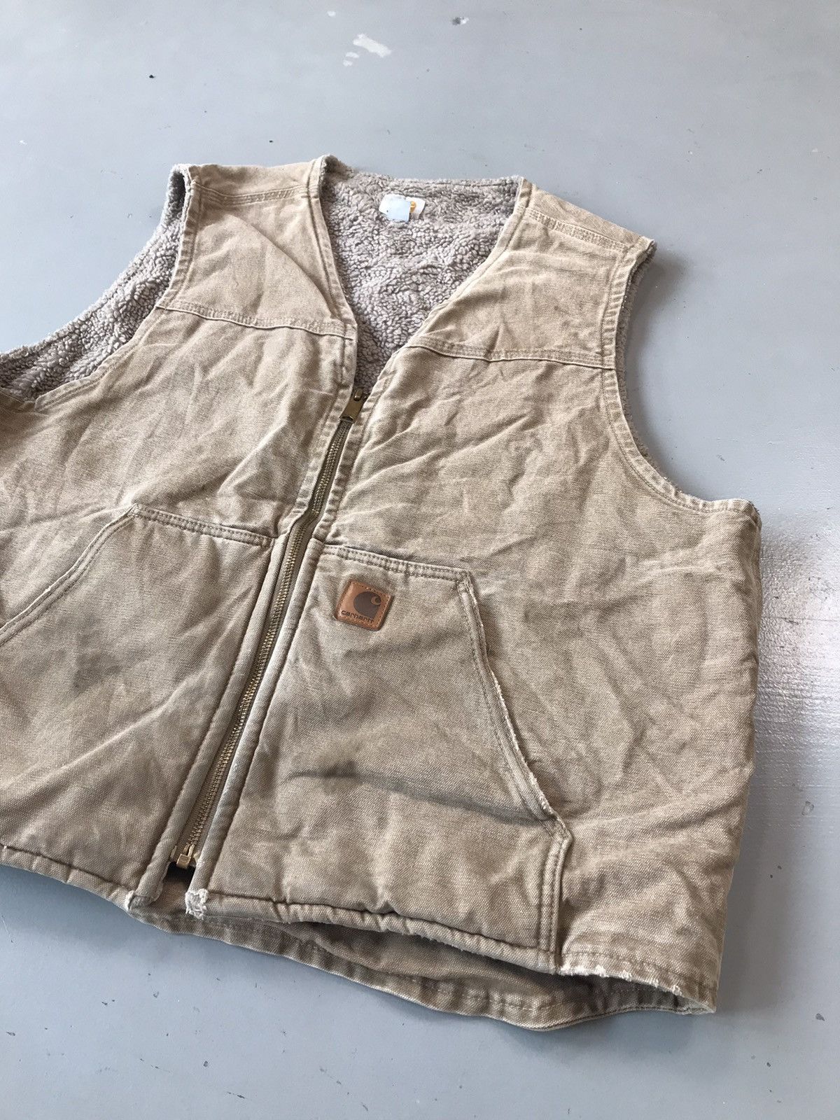 Carhartt × Vintage Vintage Carhartt V26 FRB Sherpa line active vest Size US XL / EU 56 / 4 - 2 Thumbnail