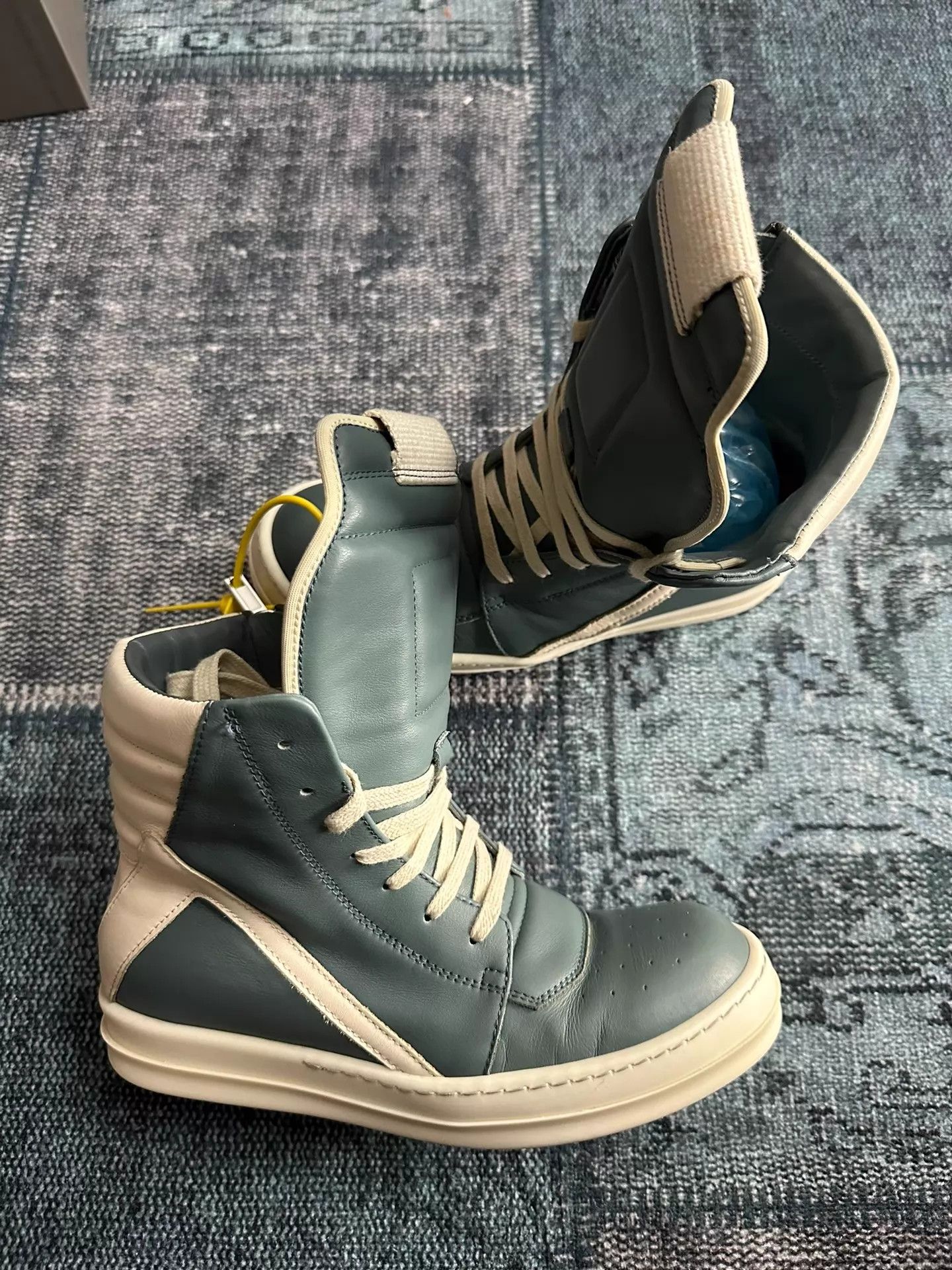 Rick Owens Rick Owens Triangle Mist Blue 37 Size US 6.5 / IT 36.5 - 4 Thumbnail