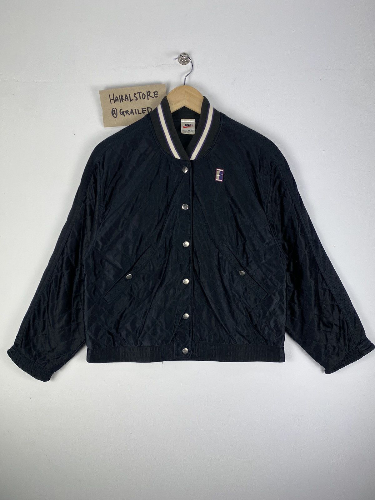 Nike Vintage 90’s Nike Quilted varsity Jacket Size XS / US 0-2 / IT 36-38 - 1 Thumbnail