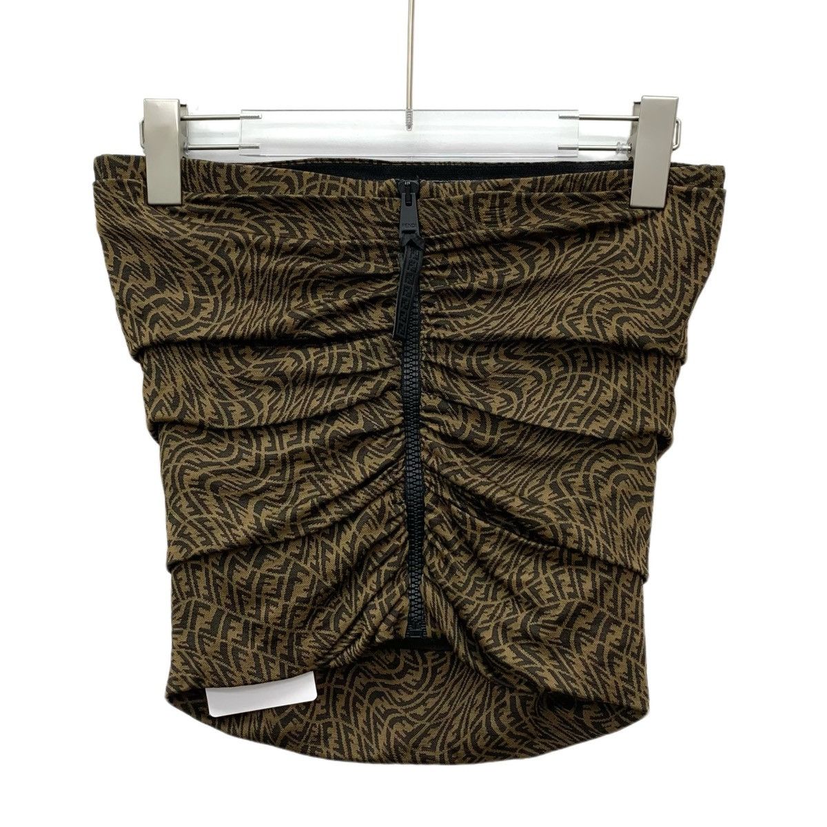Fendi Fendi Monogram All Over Print Back Zipper Bralette K26WX Size M / US 6-8 / IT 42-44 - 2 Thumbnail