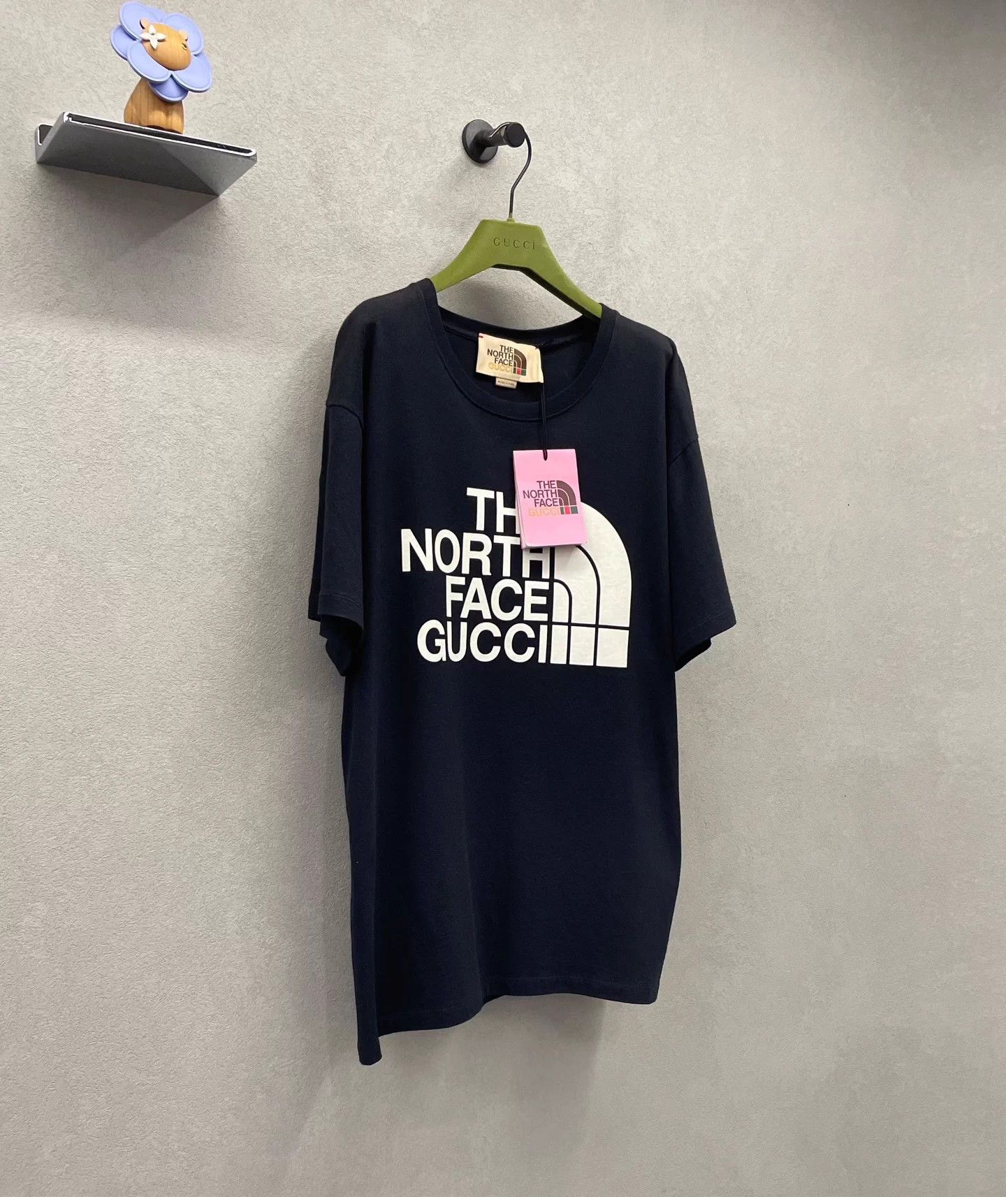 Gucci GUCCI x TNF Oversized Black Short Sleeve Tee M New Size M / US 6-8 / IT 42-44 - 3 Thumbnail