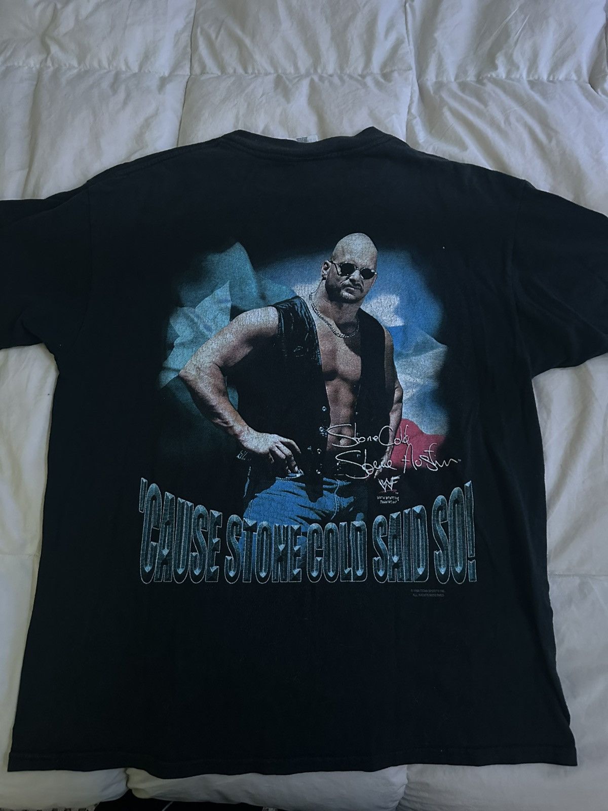 WWE Stone Cold University WWE x WWF Vintage Tee Size US L / EU 52-54 / 3 - 2 Thumbnail