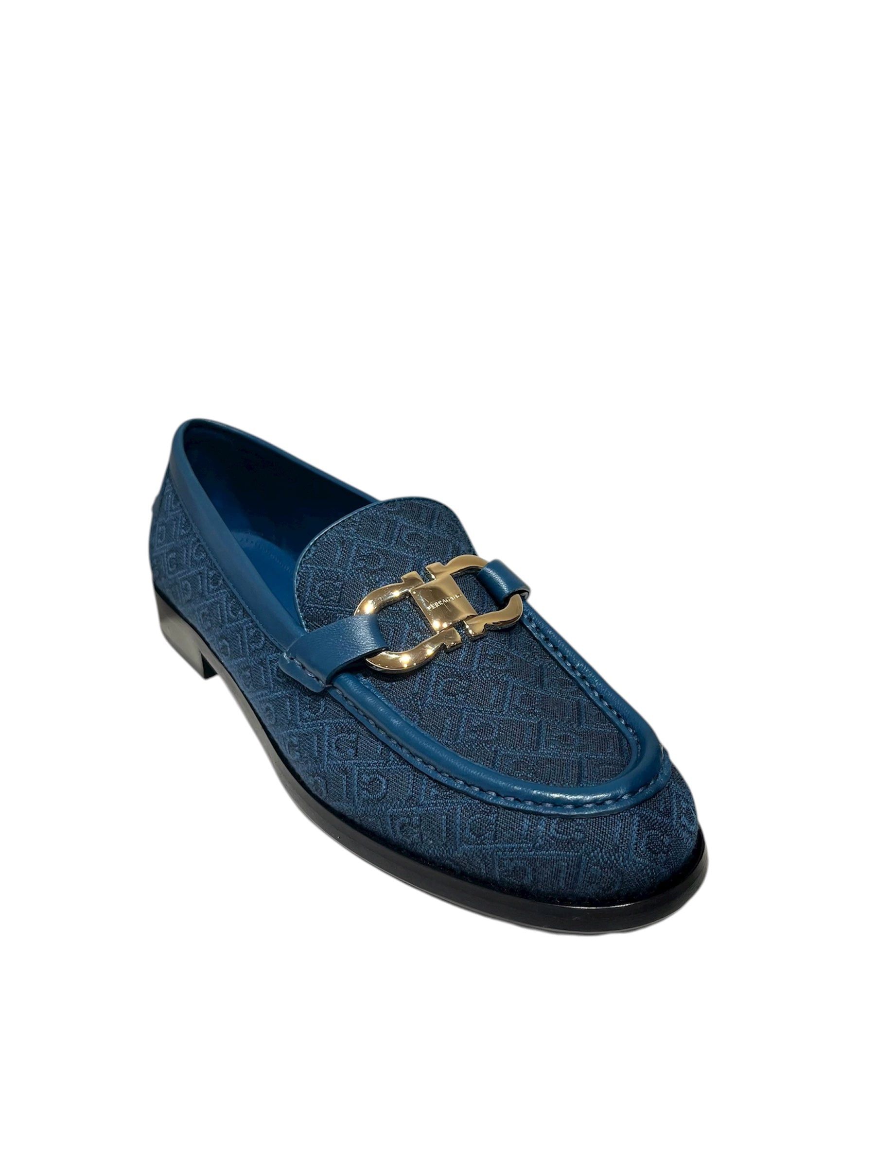 Salvatore Ferragamo Ferragamo Gancini Ornament Moccasin Loafers SIZE 7.5 Size ONE SIZE - 1 Thumbnail