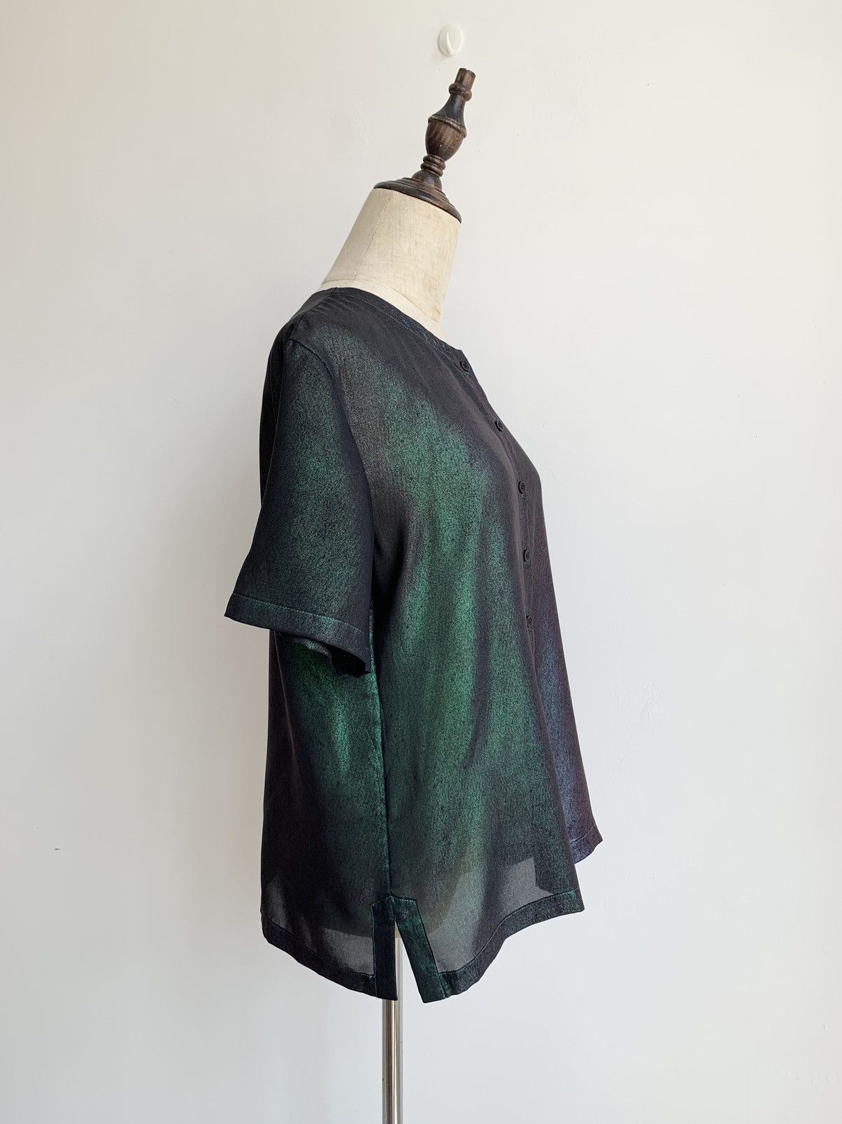 Issey Miyake Issey Miyake "SAMPLE" See Through Button Ups Shirt Size M / US 6-8 / IT 42-44 - 4 Thumbnail