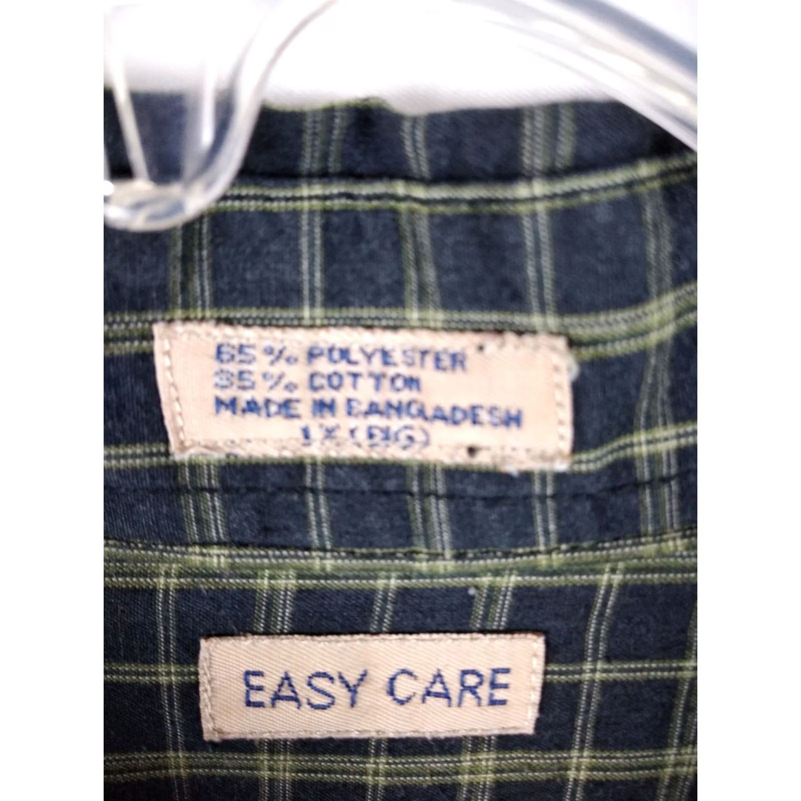 Chimala Himalaya Outfitters Shirt Mens XL Plaid Multicolor Easy Care Long Sleeve Size US XL / EU 56 / 4 - 3 Thumbnail