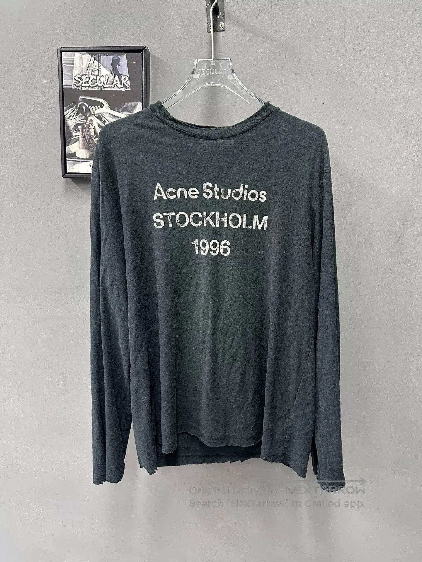 Acne Studios Acne Studios Stockholm 1996 Black Longsleeve | Grailed