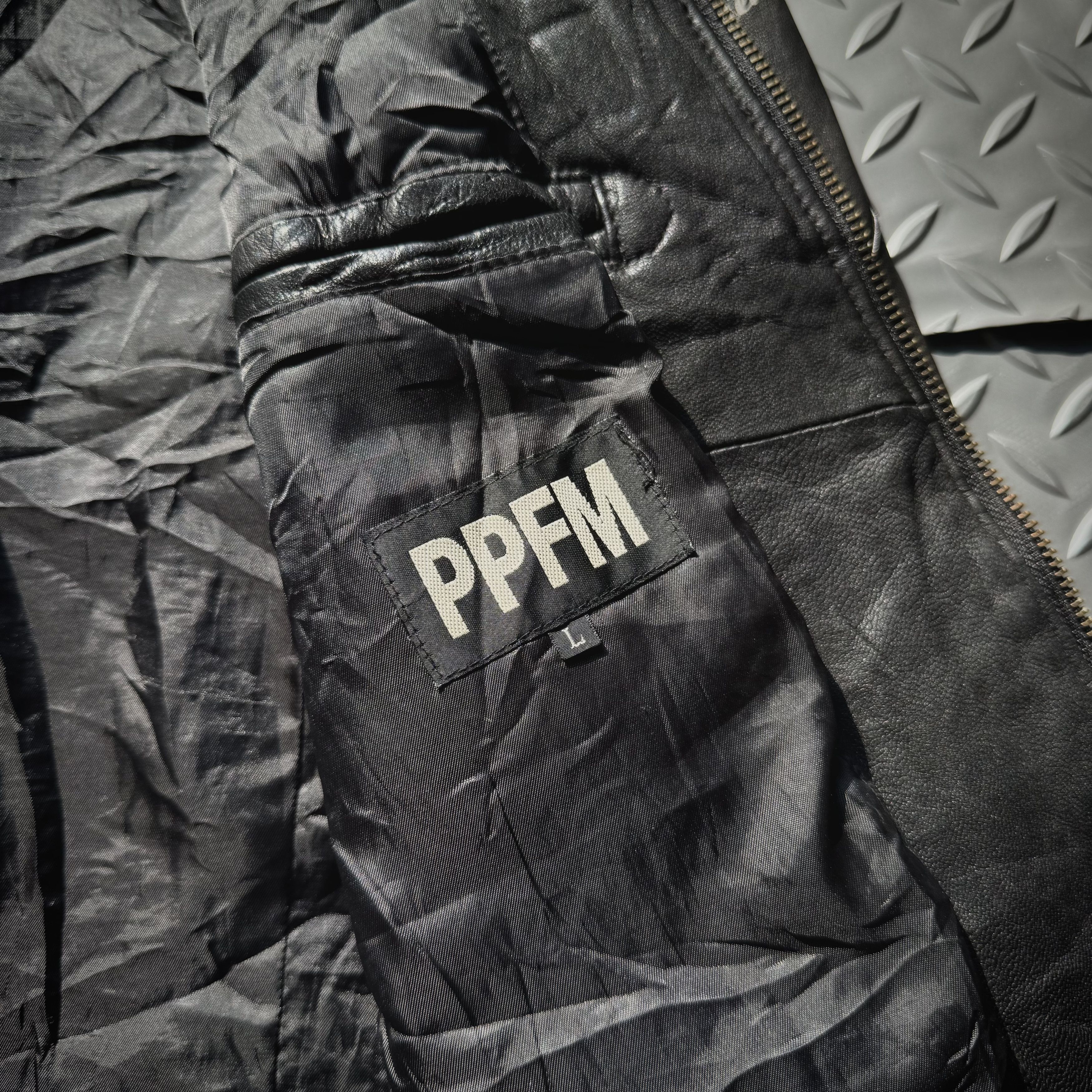 PPFM Rare Sheepskin Leather PPFM Punk-Rock Jacket Size US M / EU 48-50 / 2 - 6 Thumbnail