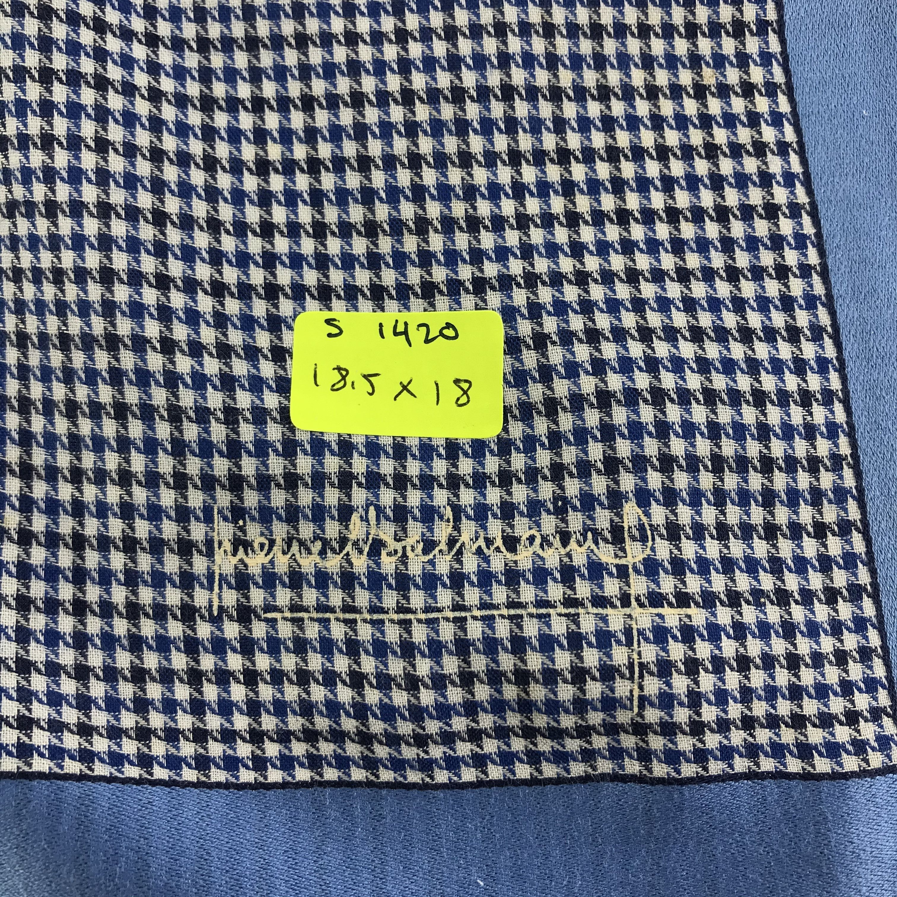 Pierre Balmain × Vintage Pierre Balmain Bandana / Handkerchief / Neckerchief - S1420 Size ONE SIZE - 5 Thumbnail
