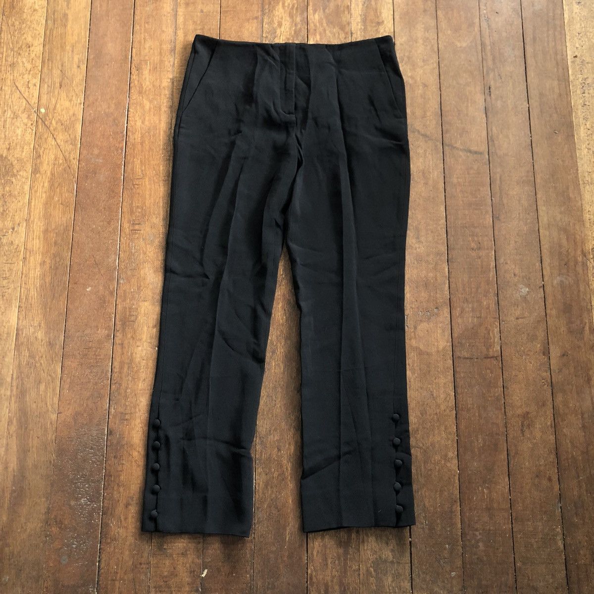 Miu Miu Miu Miu Side Button Detail Trousers Size 30" / US 8 / IT 44 - 1 Thumbnail