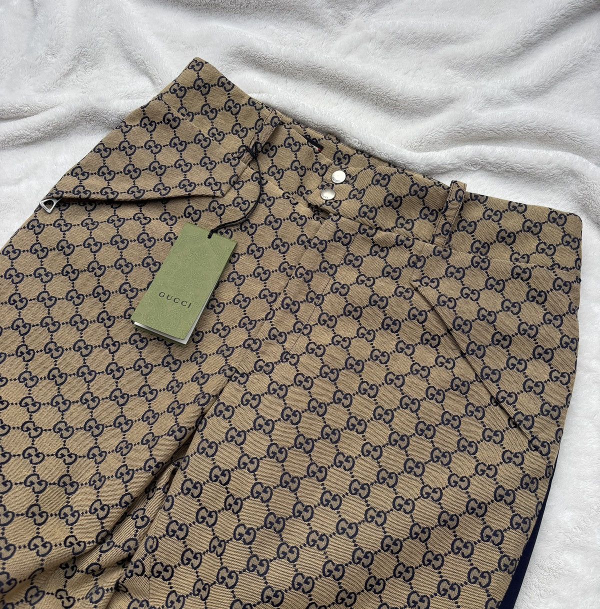 Gucci Gucci Monogram Canvas Workwear Pants Size US 34 / EU 50 - 2 Thumbnail