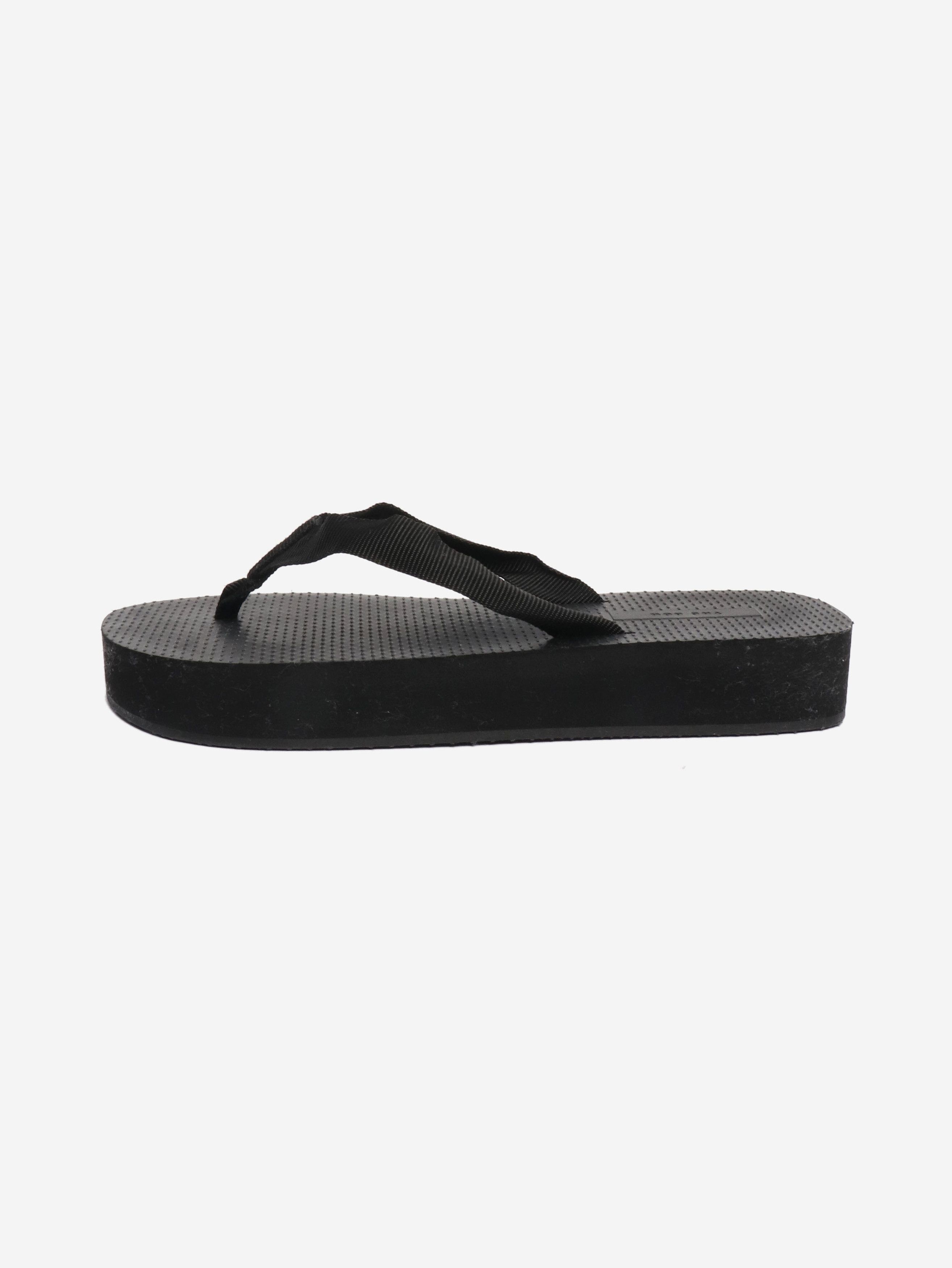 The Row Black platform flip flops - EU 38 Size US 7.5 / IT 37.5 - 1 Thumbnail