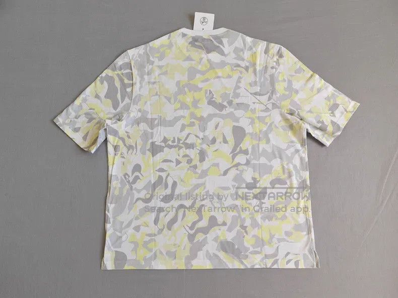 Hermes Hermes Men's Short Sleeve T-Shirt, Lemonade Color, Camoufl Size US XXL / EU 58 / 5 - 7 Thumbnail