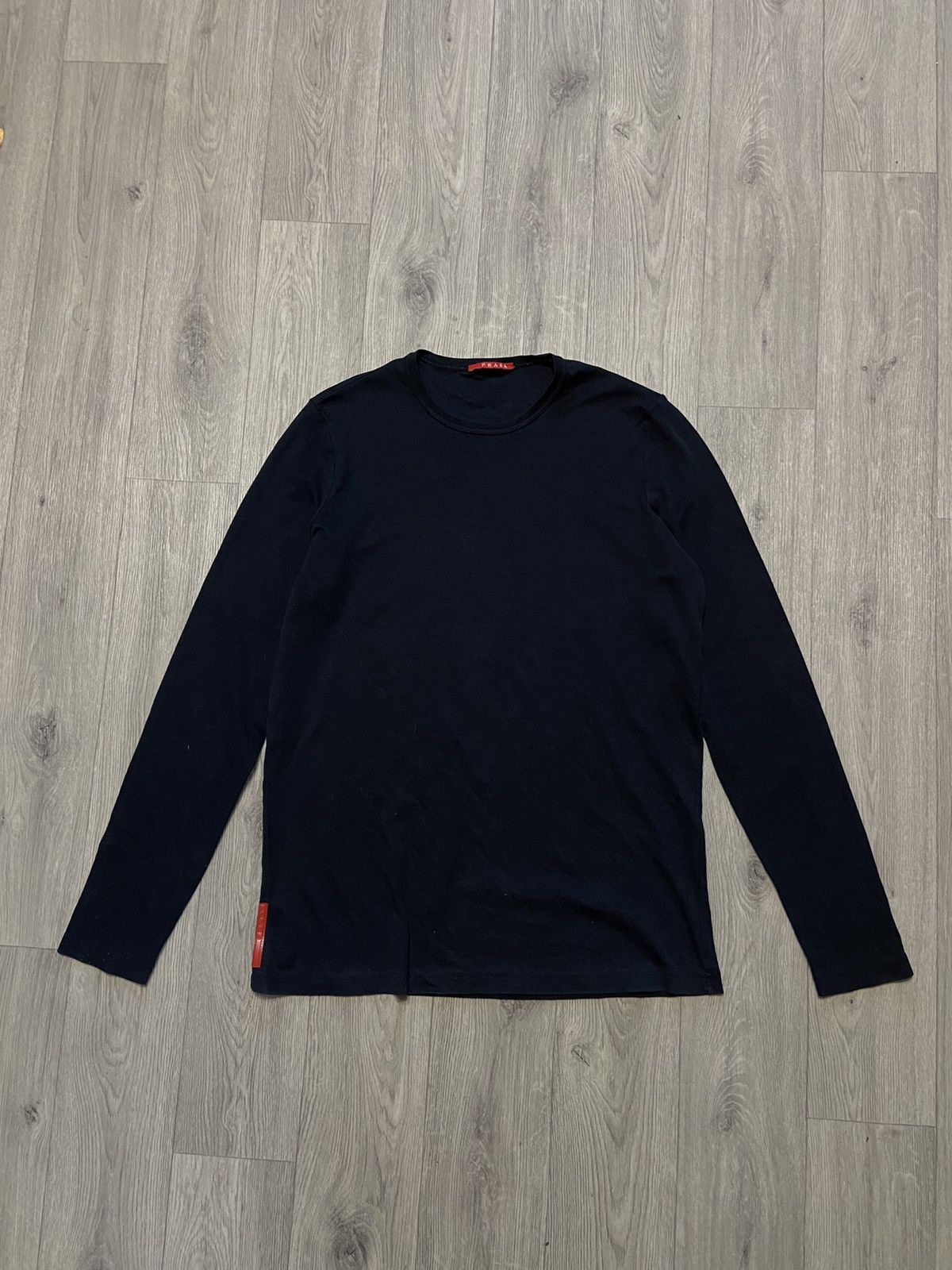 Prada Prada Gradient Effect Zip Up Shirt | Grailed