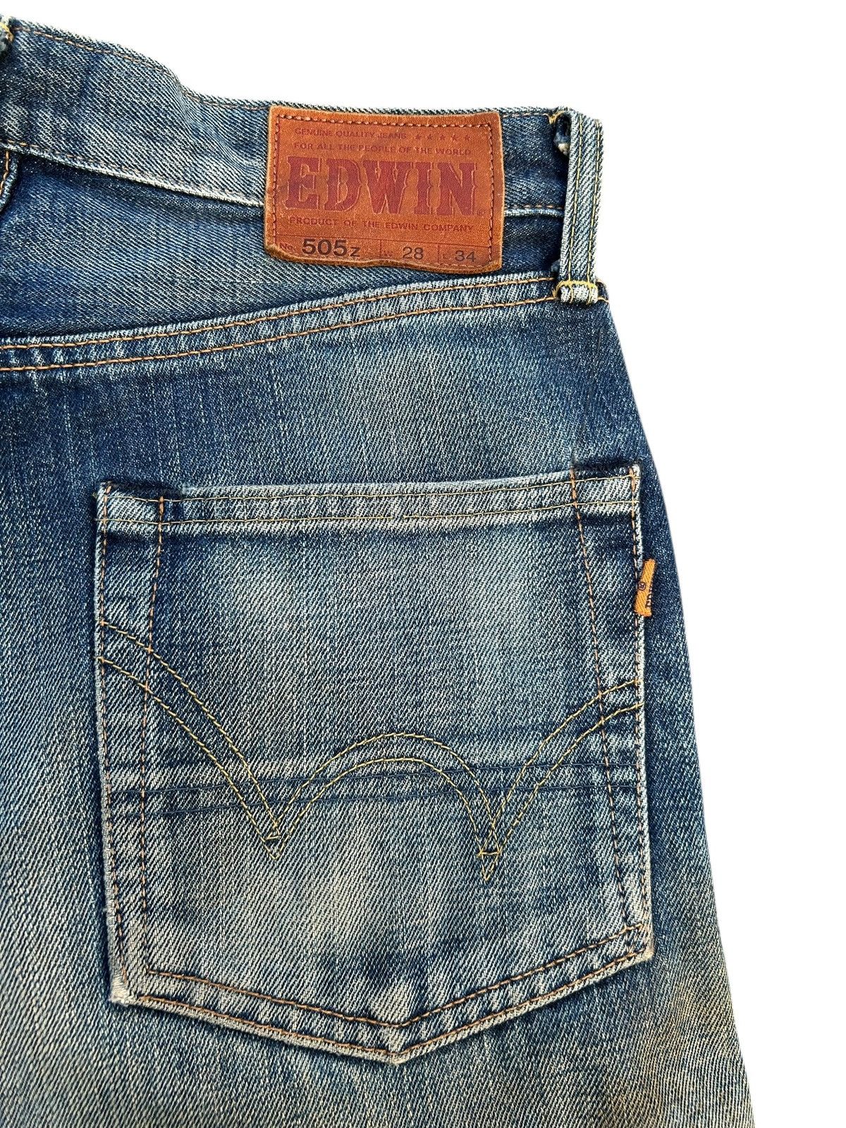 Kapital Vintage Edwin 505z Selvedge Distressed Denim Jeans Size US 29 - 11 Thumbnail