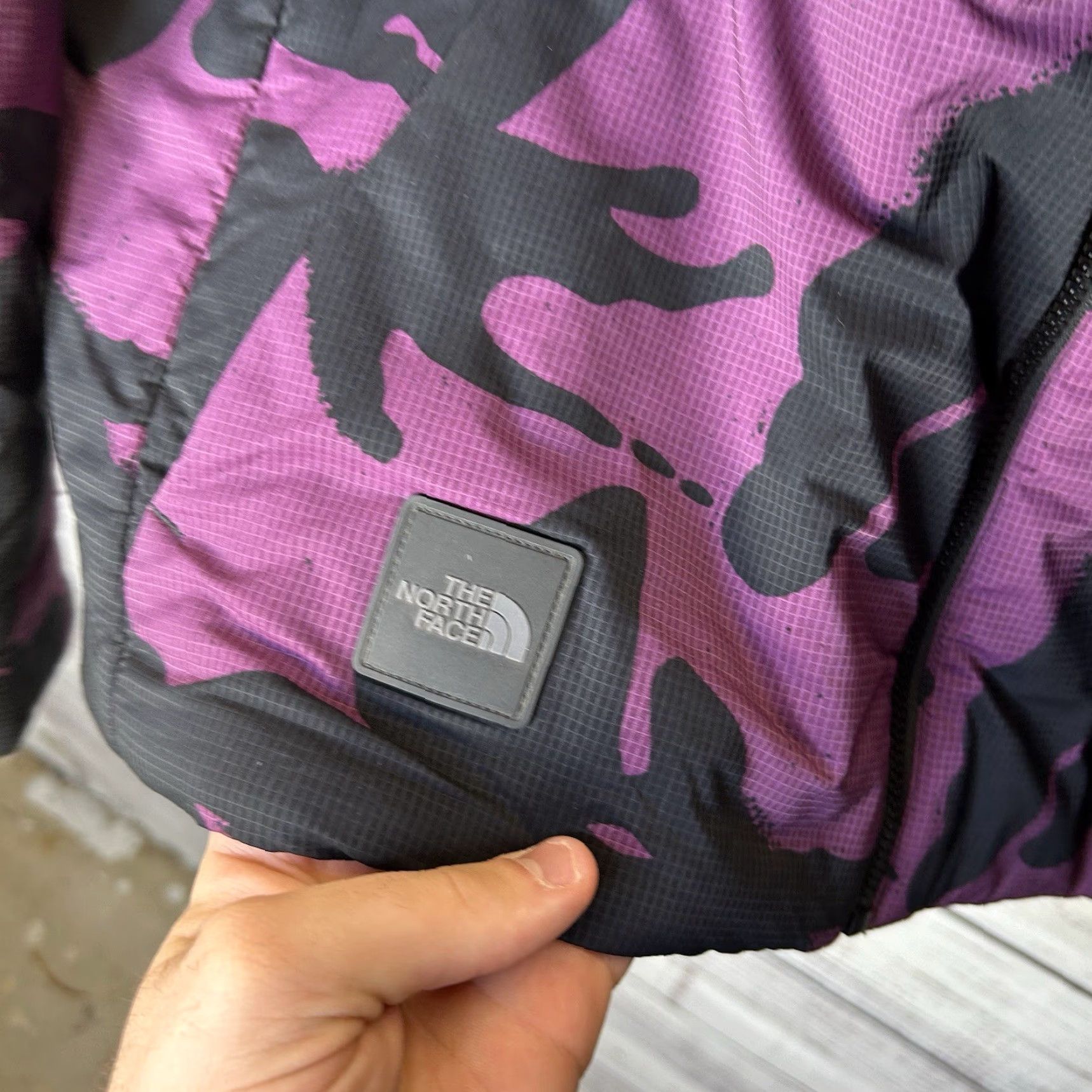 The North Face The North Face TNF Lodgefather Ventrix Hooded Insulated Purple Camo Jacket Large Size US L / EU 52-54 / 3 - 2 Thumbnail