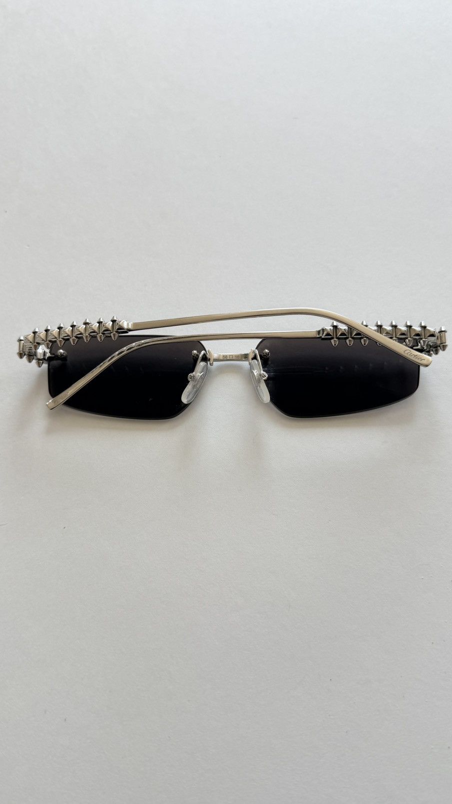 Cartier Clash De Cartier rectangular sunglasses Size ONE SIZE - 11 Thumbnail