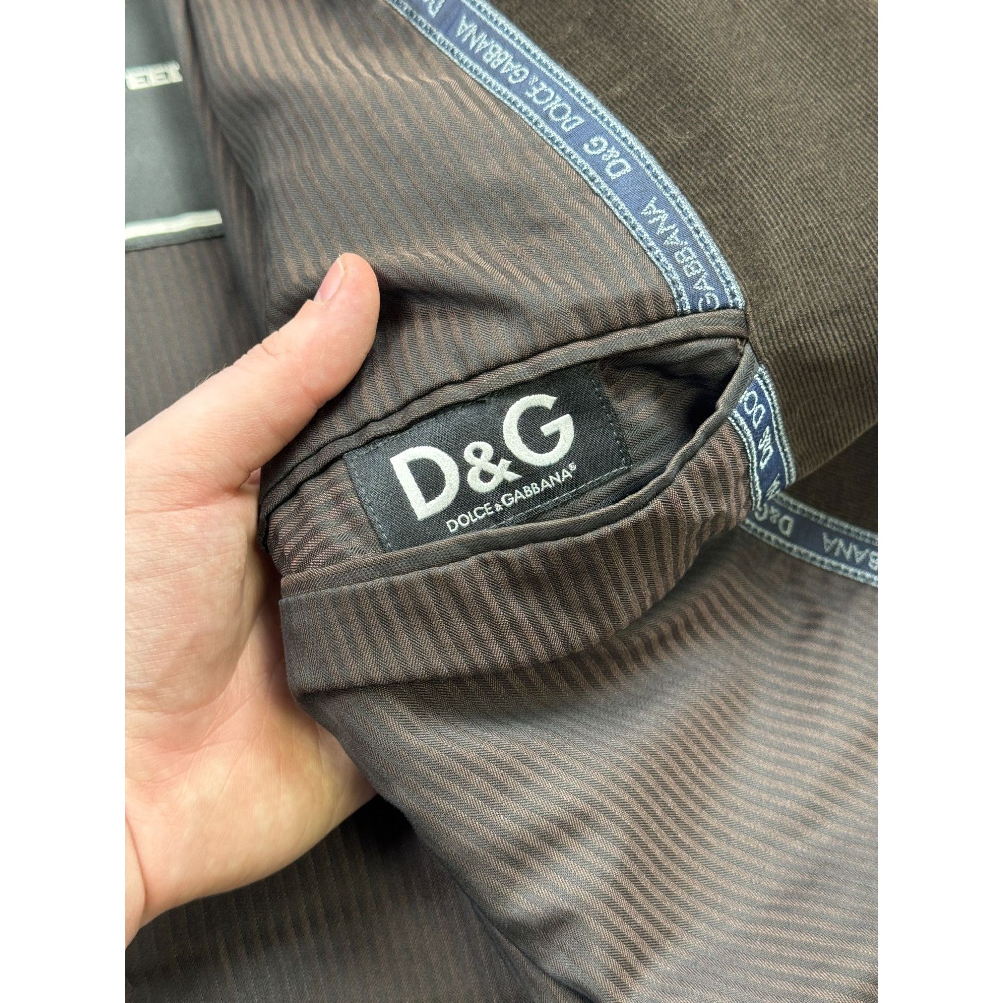 Dolce & Gabbana Dolce & Gabbana Vintage Cotton Corduroy Blazer (Y1260) Size 42R - 8 Thumbnail