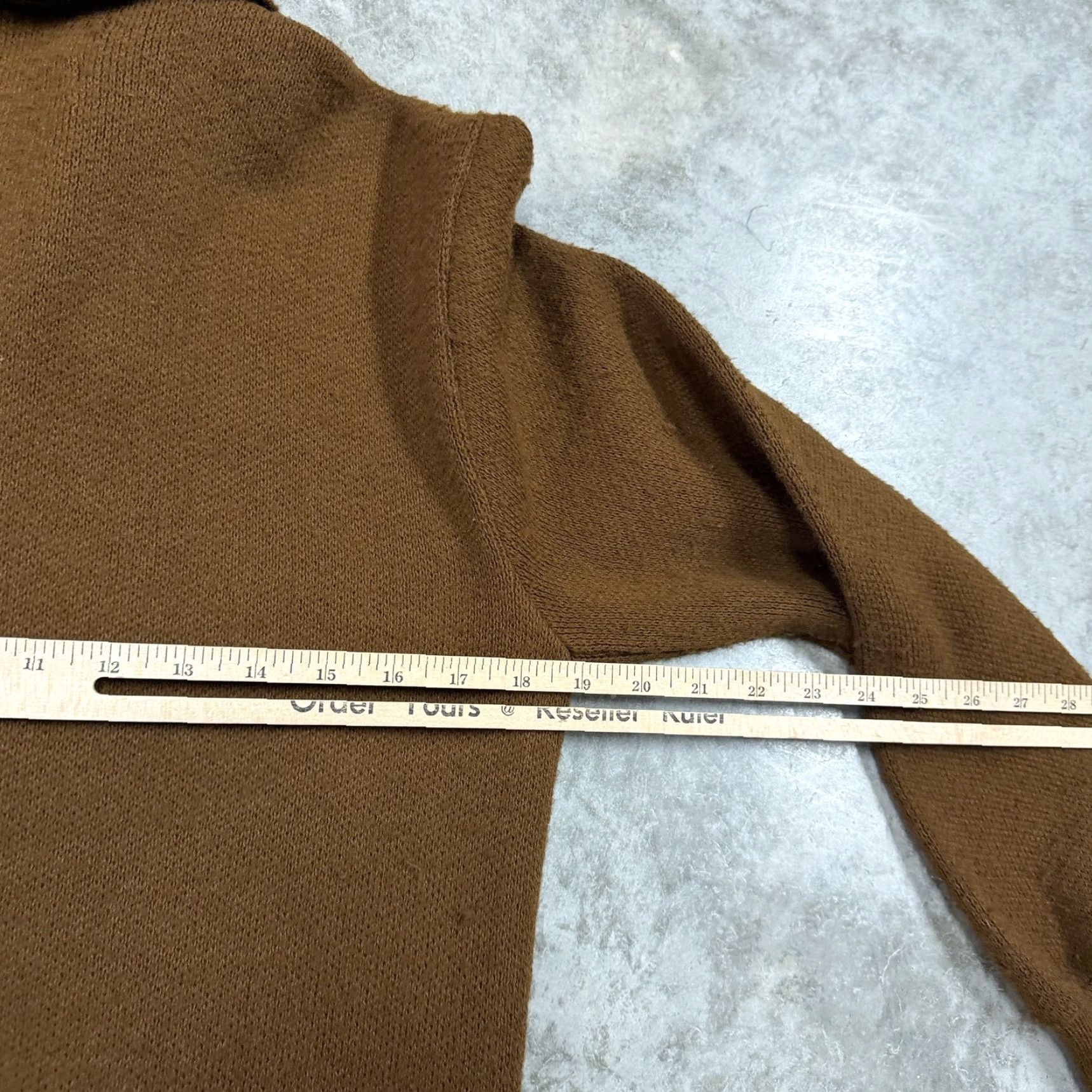 Vintage VINTAGE Montgomery Ward Sweater Mens Small Brown Full Zip Suede Argyle 70s Size US S / EU 44-46 / 1 - 7 Thumbnail