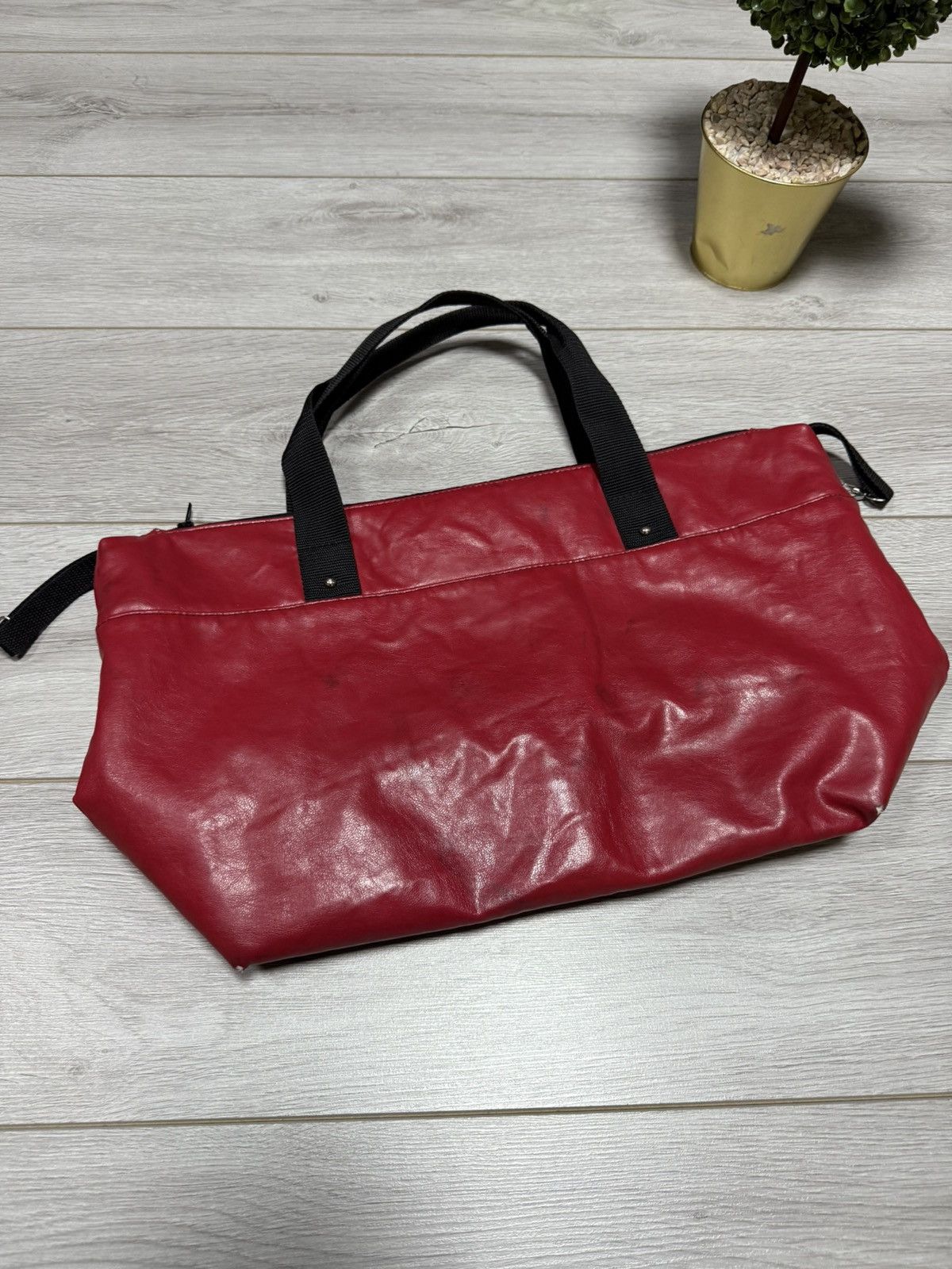 Ferrari Ferrari leather bag big logo tote sport zip Size ONE SIZE - 6 Thumbnail